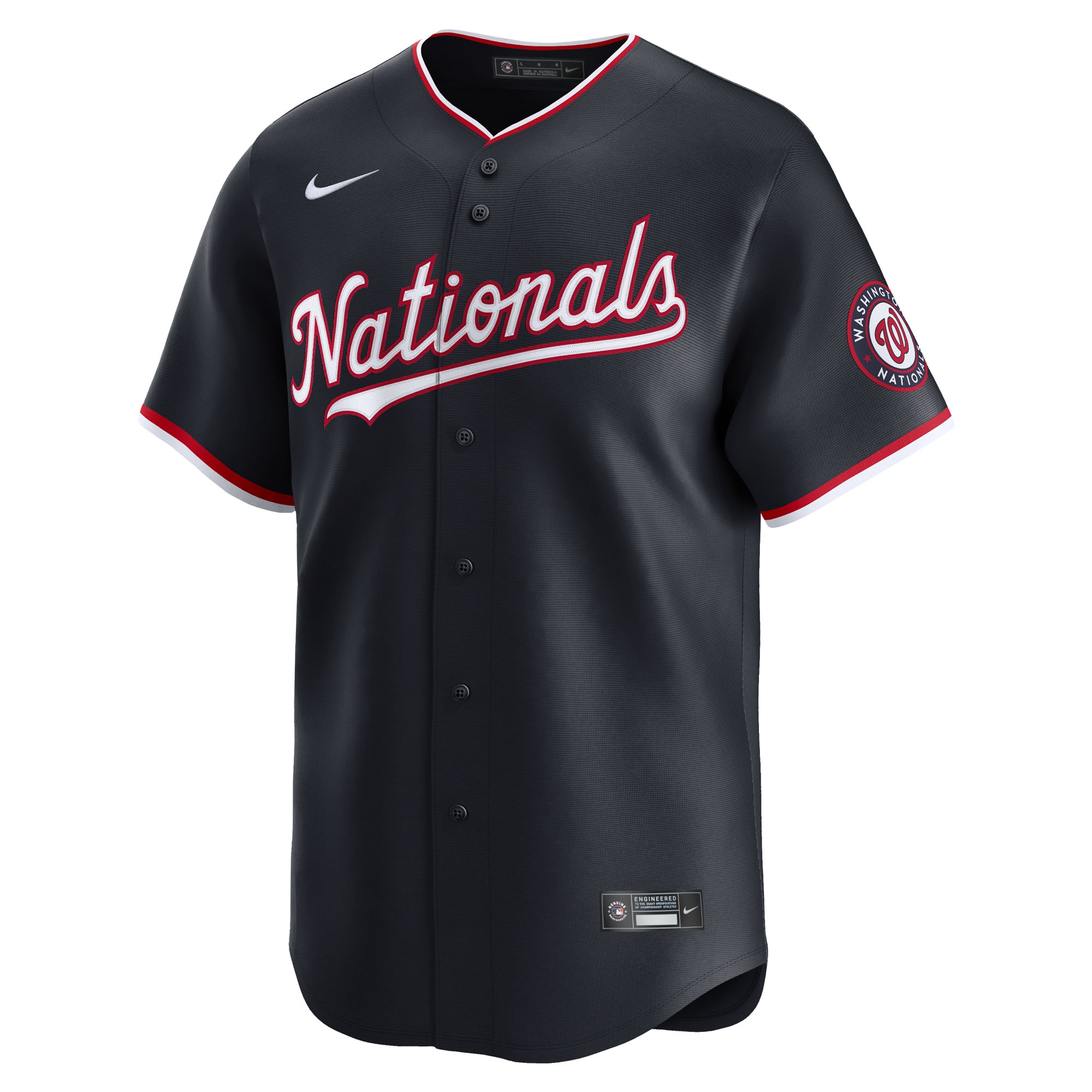 Dylan Crews Washington Nationals Nike Alternate Limited Jersey - Navy