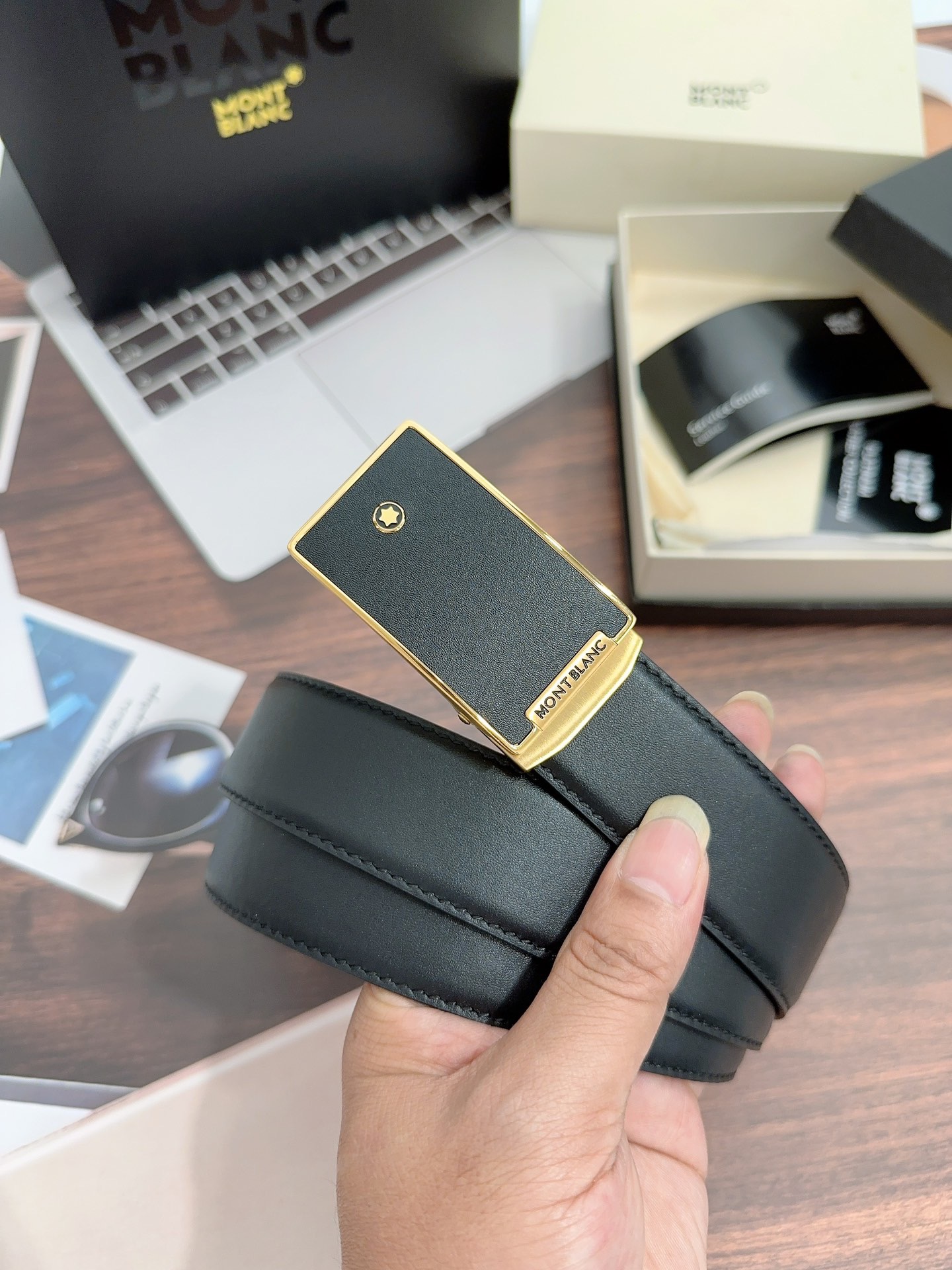Montblanc belt-62
