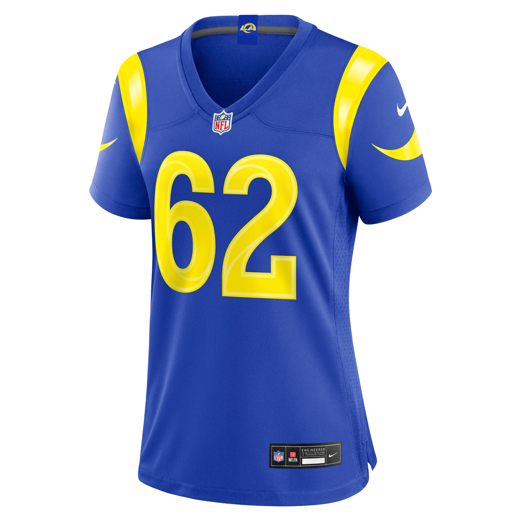 Payton Zdroik Los Angeles Rams Nike Women's Team Game Jersey -  Royal