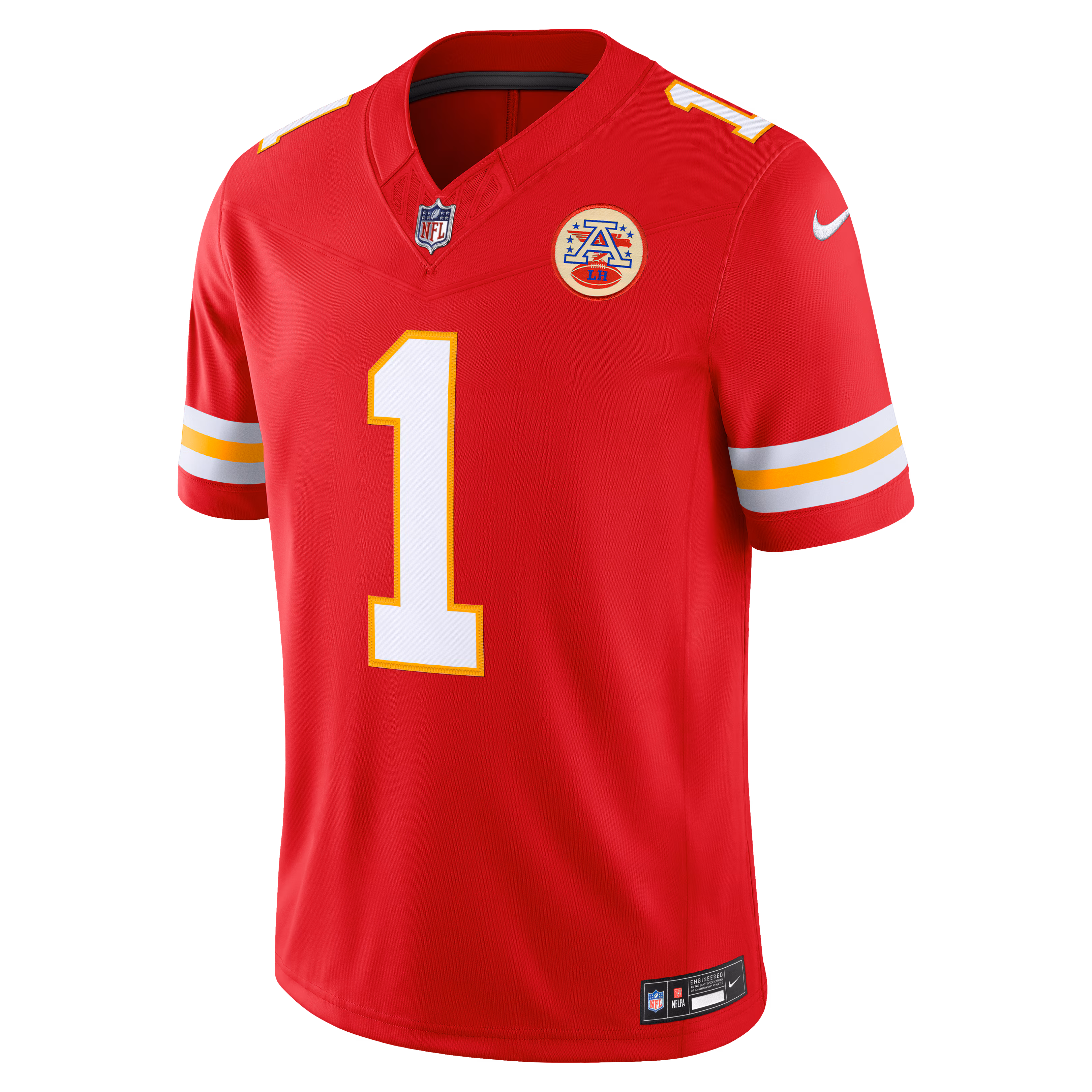 Xavier Worthy Kansas City Chiefs Nike Vapor F.U.S.E. Stitched Limited Jersey - Red