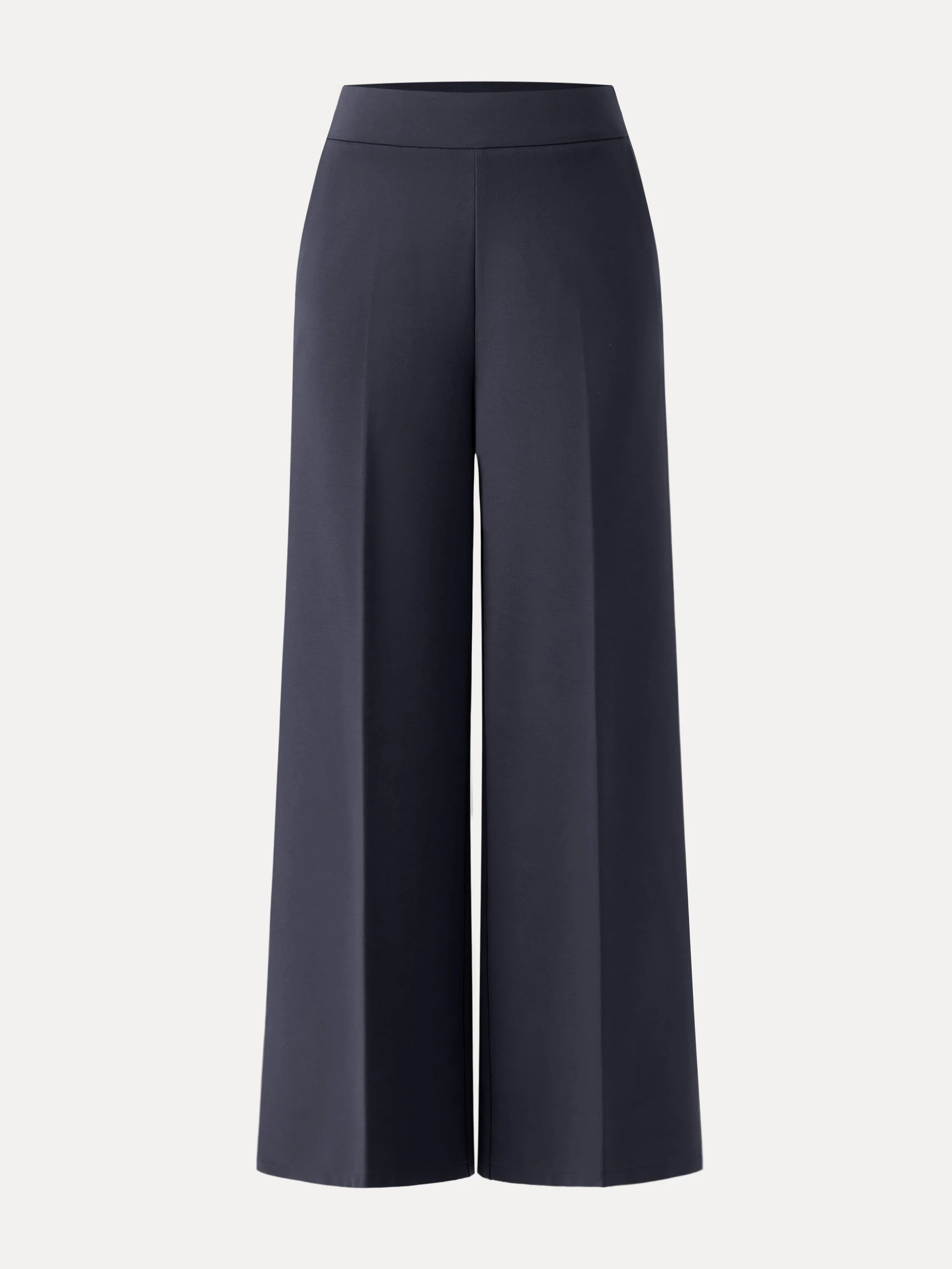 High Rise Wide Leg Trouser with Pockets