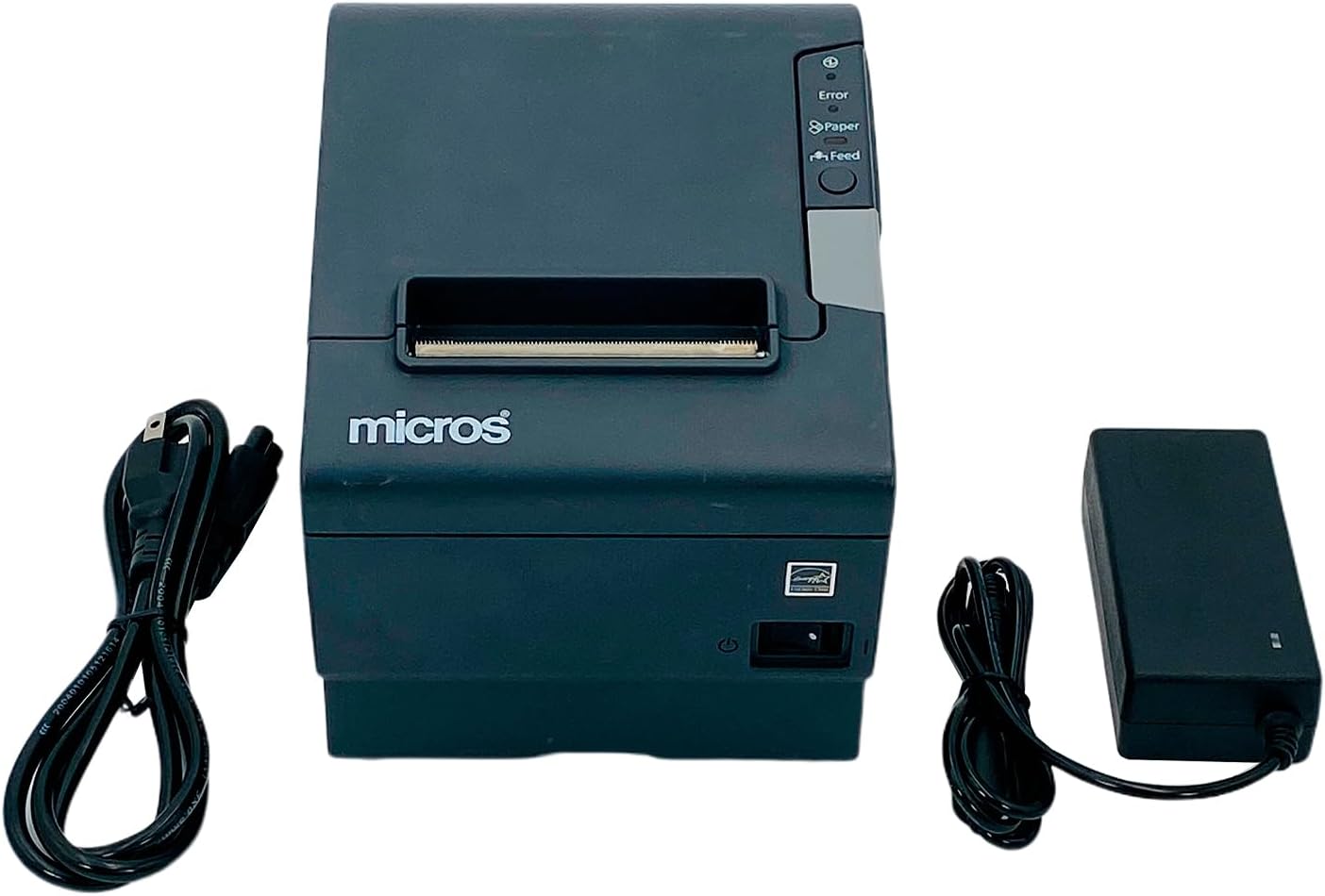 Tekswamp Micros TM-T88V M244A Compact POS Thermal Receipt Printer IDN USB (Renewed)