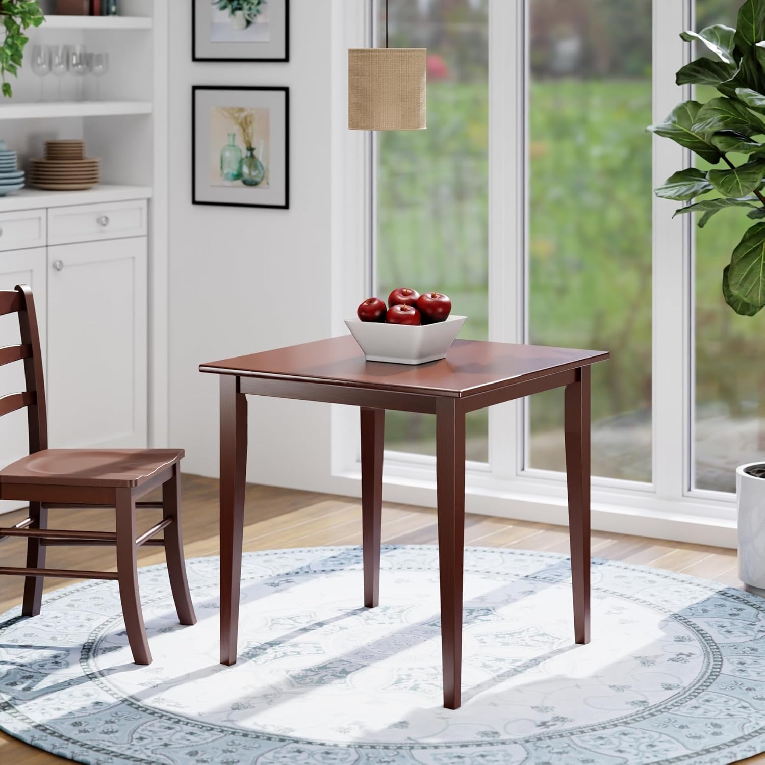 Winsome Groveland Wooden Square Dining Table, 29
