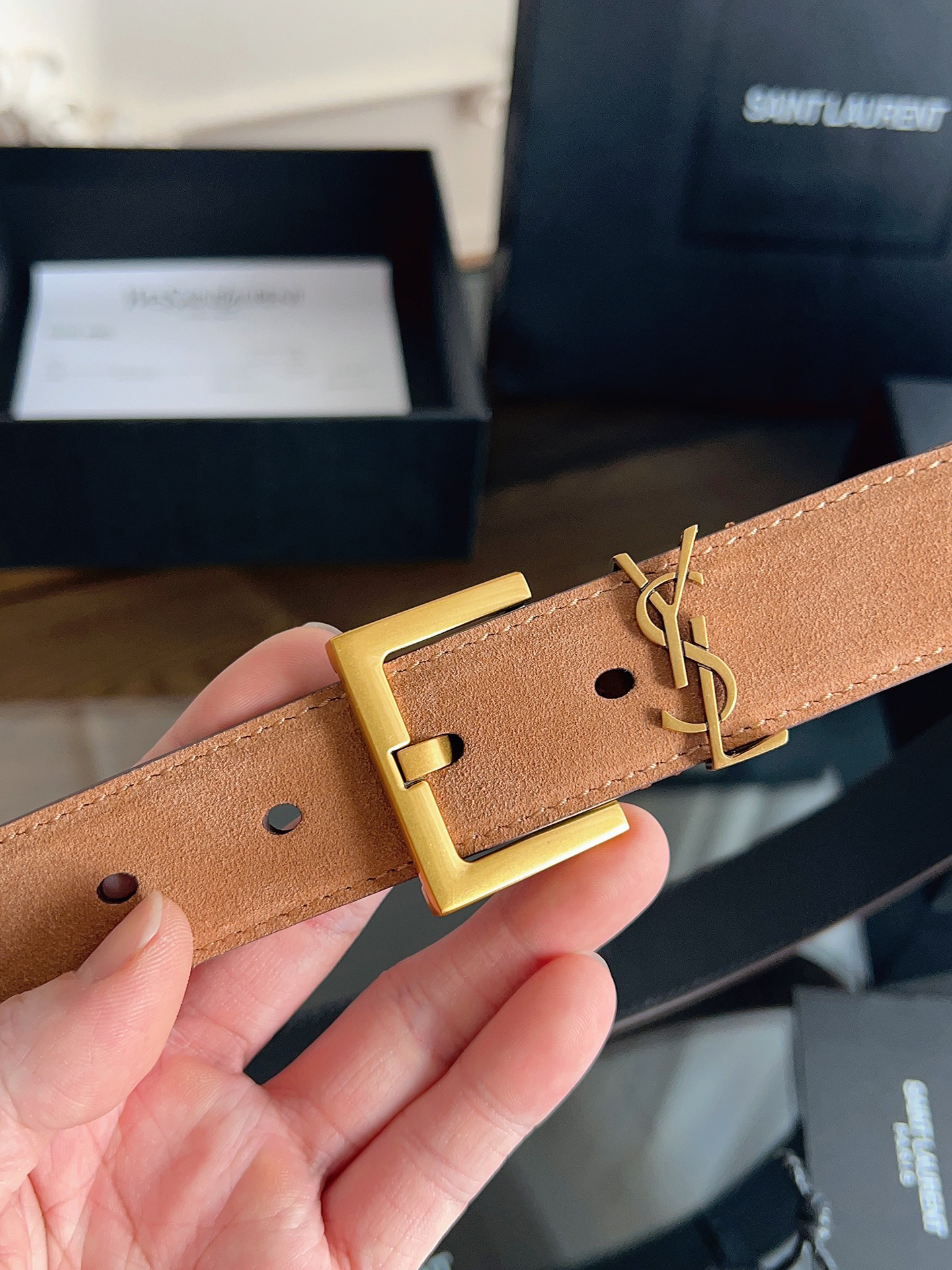 YSL belt-70
