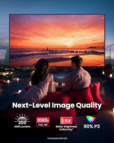 NEBULA Capsule 3 GTV Projector with Nebula Adjustable Tripod Stand