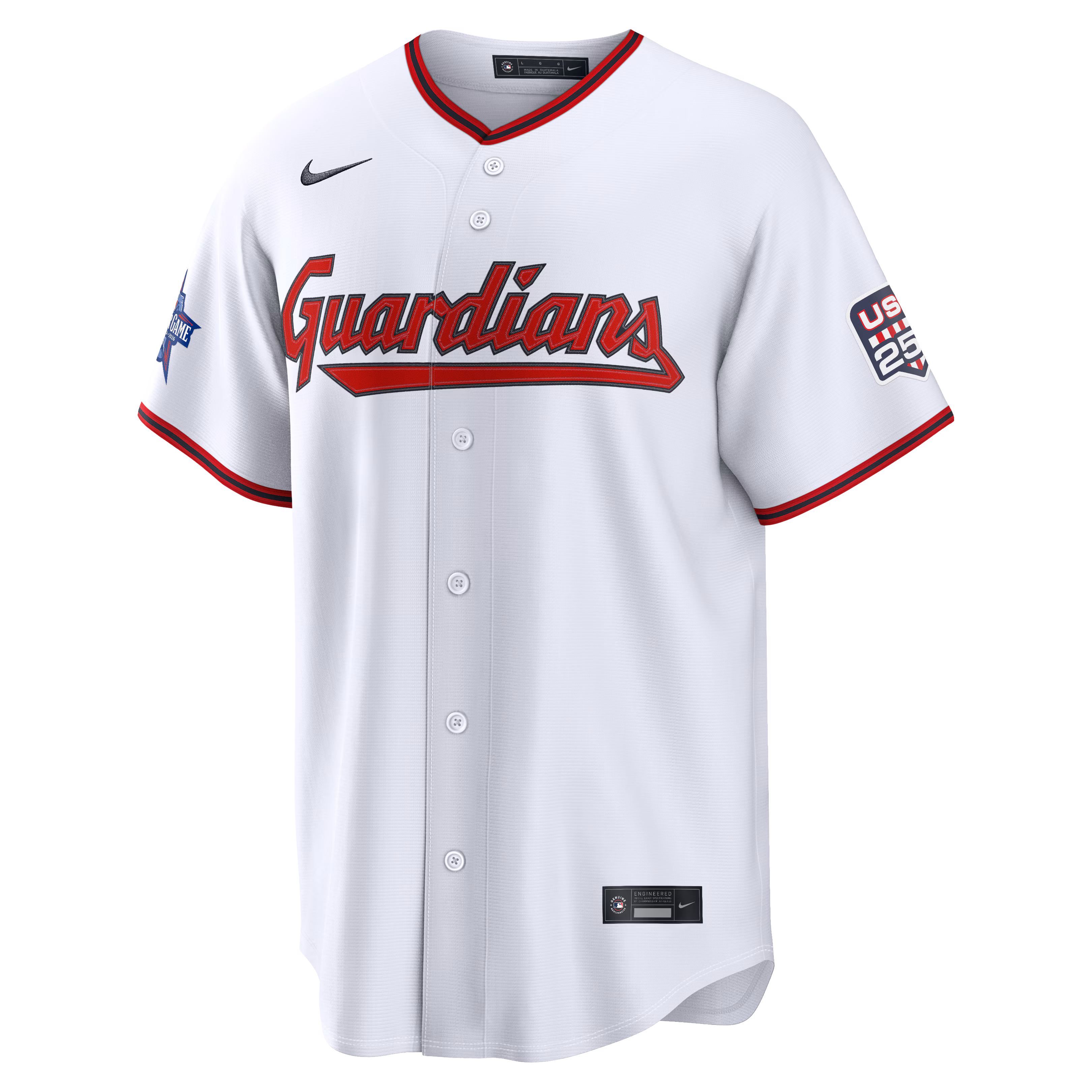 2026 All-Star Edition Stars & Stripes Cleveland Guardians  Nike White Stadium Pick-A-Player Jersey