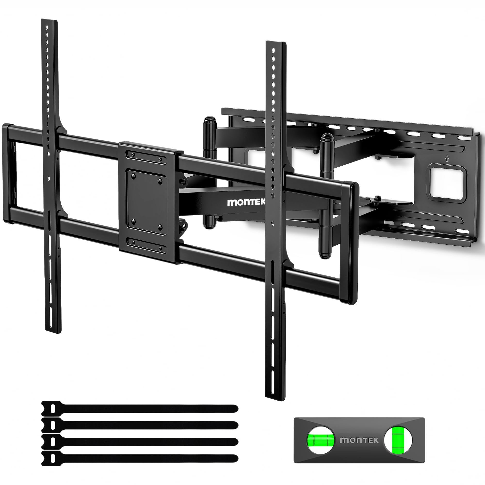 MONTEK Heavy Duty XXL Full Motion TV Wall Mount 60-120