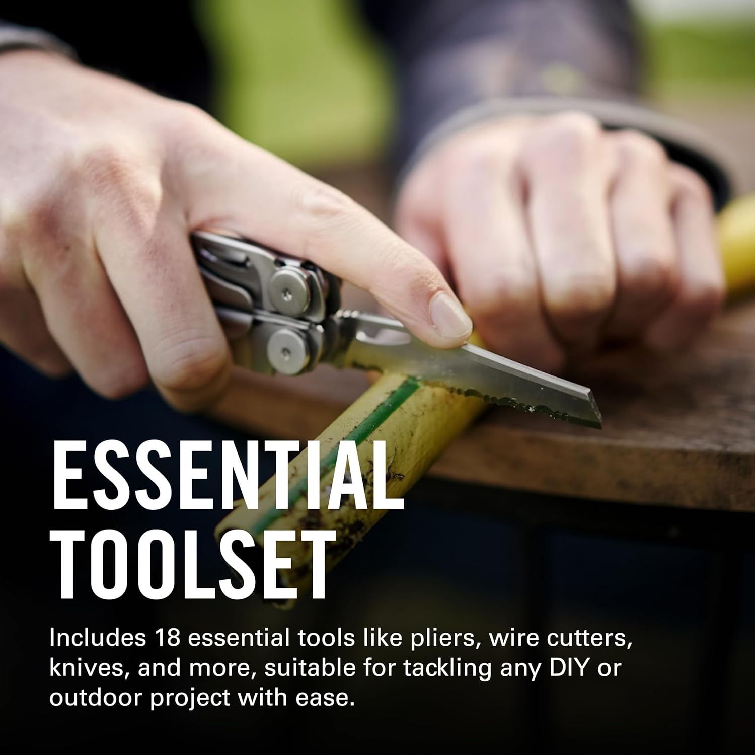 LEATHERMAN, Wave+, 18-in-1 Full-Size, Versatile Multi-tool for DIY, Home, Garden, Outdoors or Everyday Carry (EDC), Stainless Steel