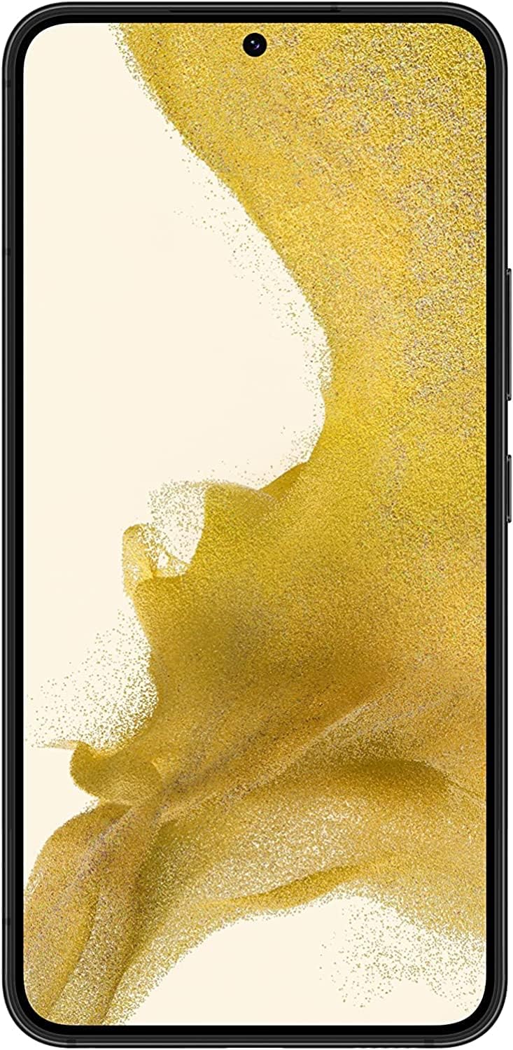 Samsung Galaxy S22 5G, US Version, 256GB, Phantom Black - Unlocked (Renewed)