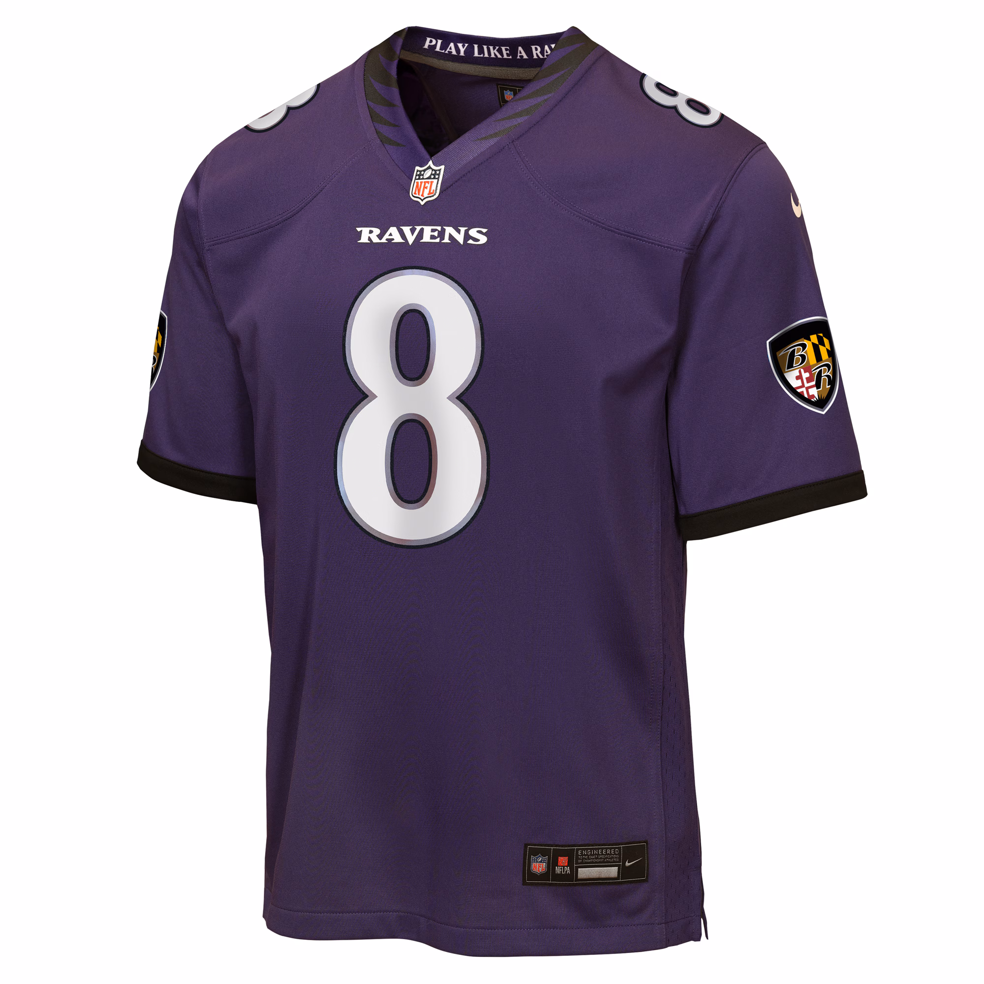 Lamar Jackson Baltimore Ravens Nike Youth Team Game Jersey - Purple