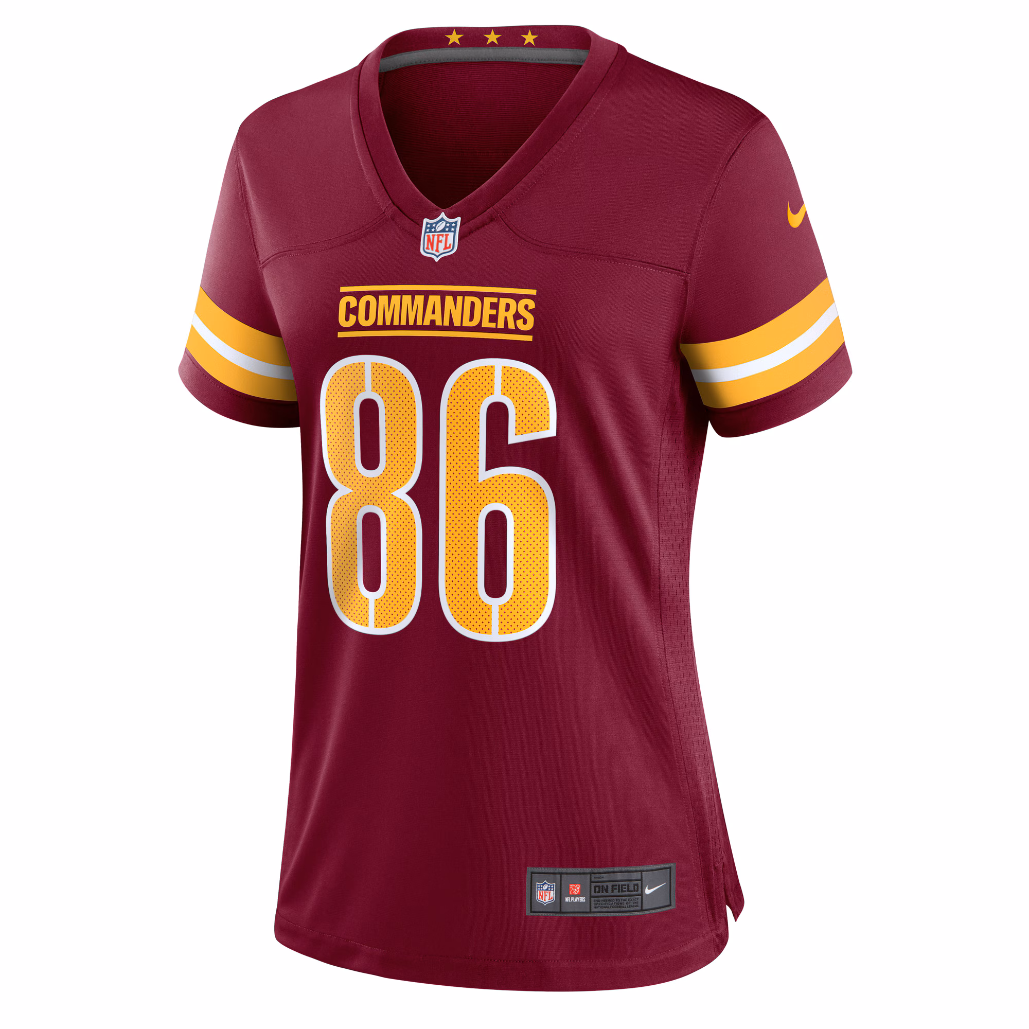 Zach Ertz Washington Commanders Nike Women's Game Jersey -  Burgundy