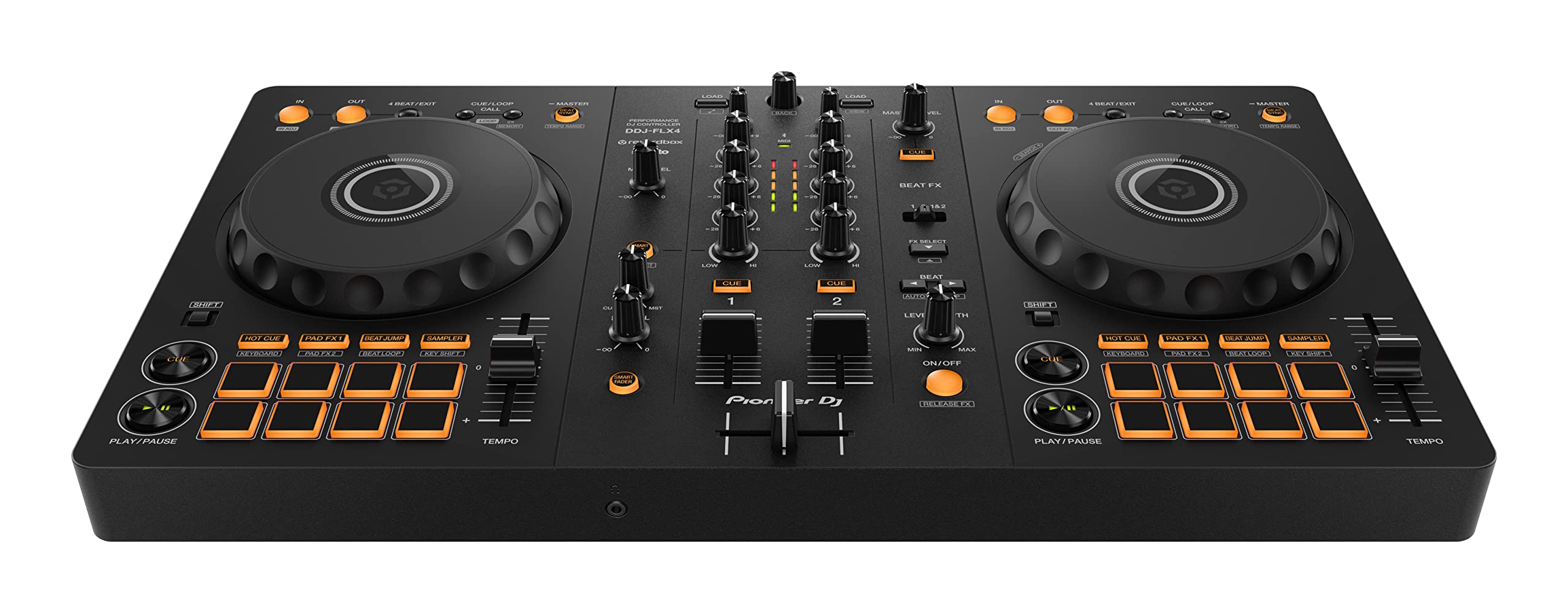 PIONEER DJ DDJ-FLX4 DJ Controller for Rekordbox & Serato