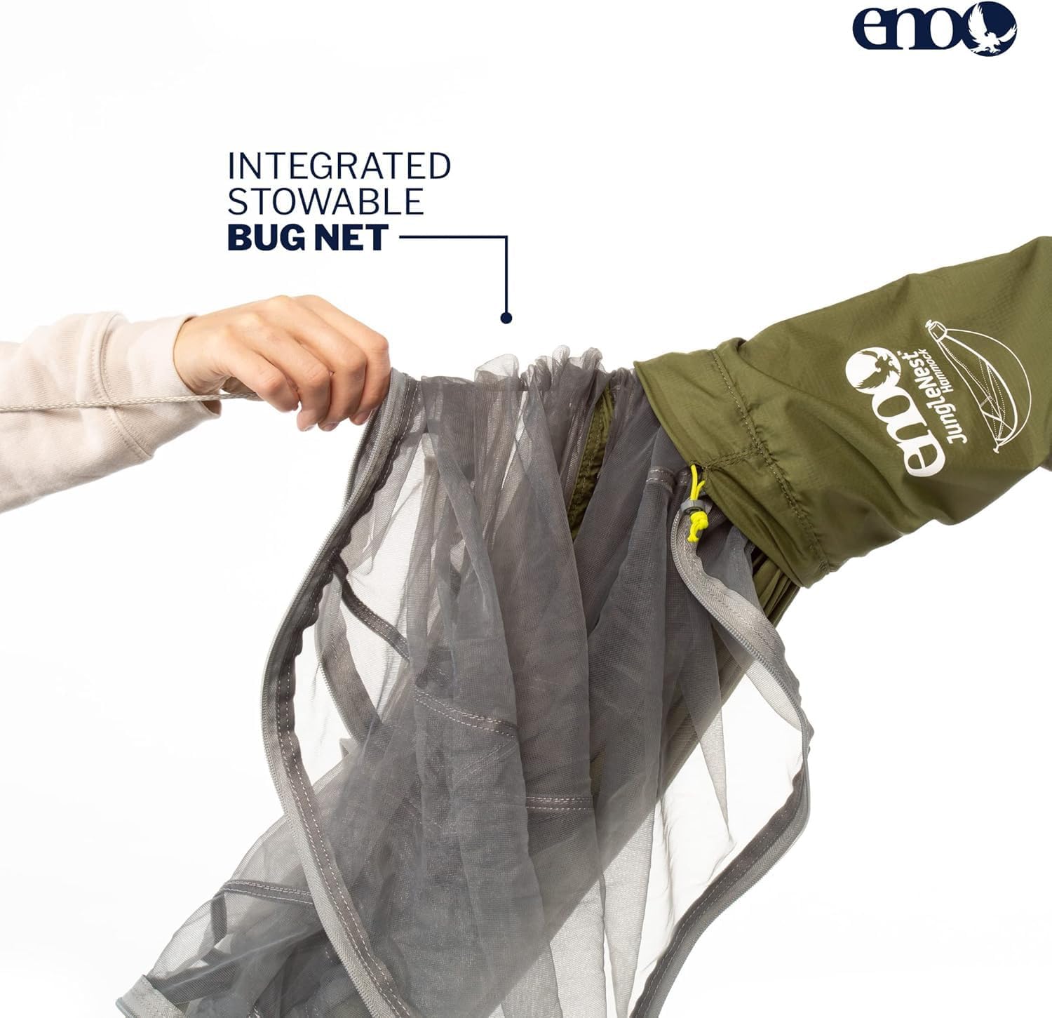ENO, Eagles Nest Outfitters JungleLink Shelter System with Hammock with Bug Net, Straps and Rain Tarp