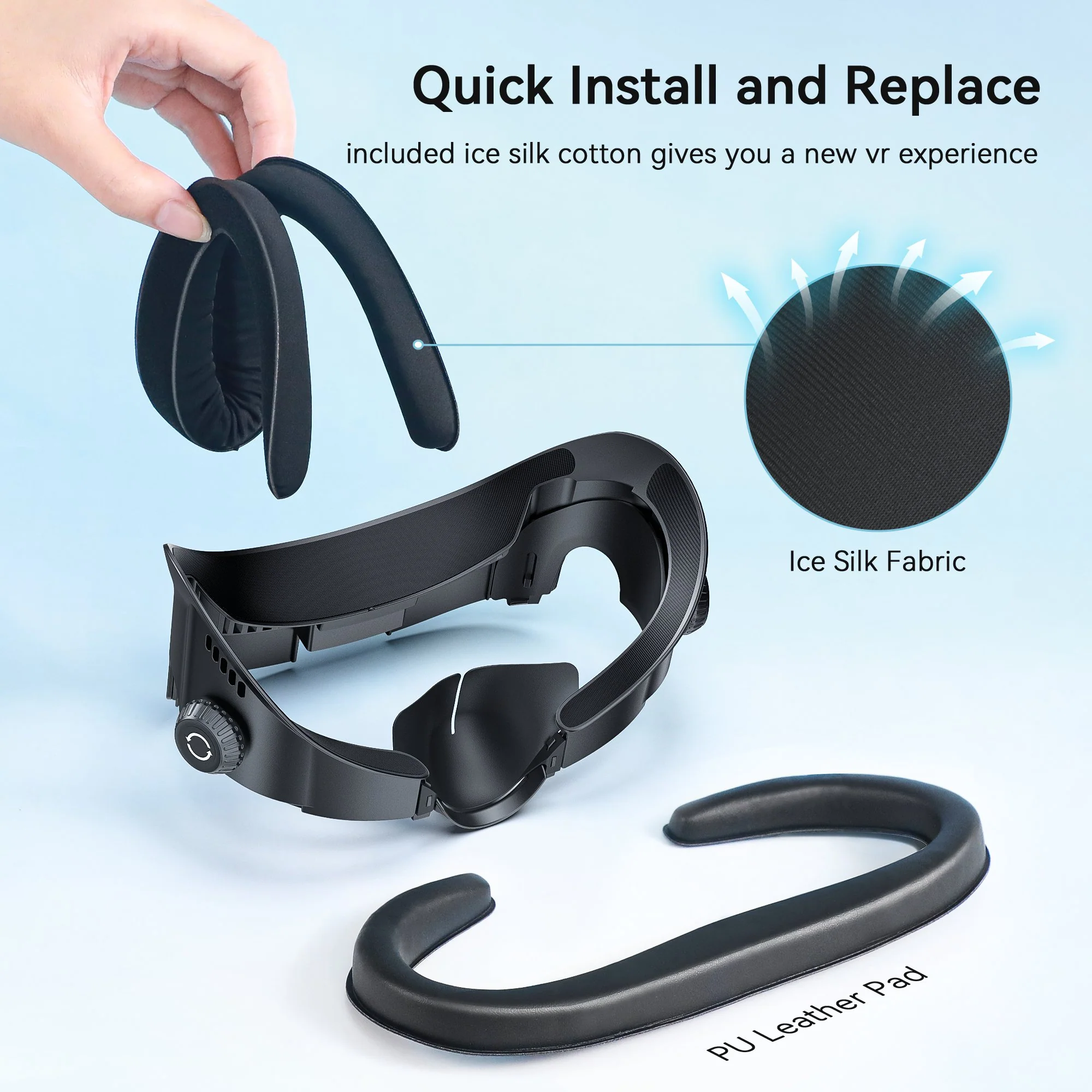 Upgraded Facial Interface for Quest 3