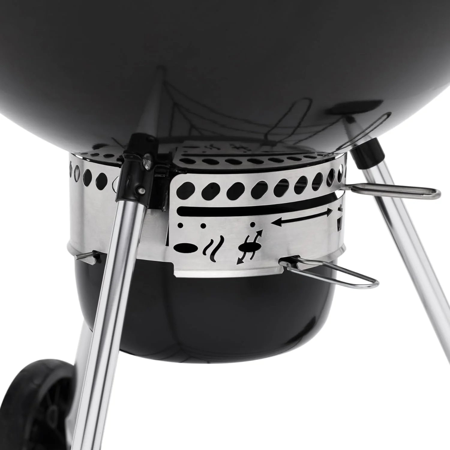 Touch Charcoal Grill 26-Inch, Black