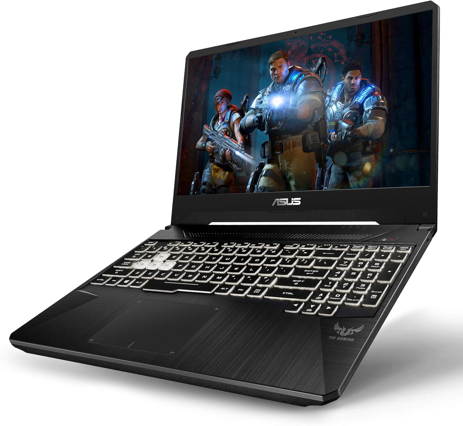 ASUS TUF Gaming Laptop, 15.6” 120Hz FHD IPS-Type, AMD Ryzen 7 3750H, GeForce RTX 2060, 16GB DDR4, 512GB PCIe SSD, Gigabit Wi-Fi 5, Windows 10 Home, FX505DV-ES74