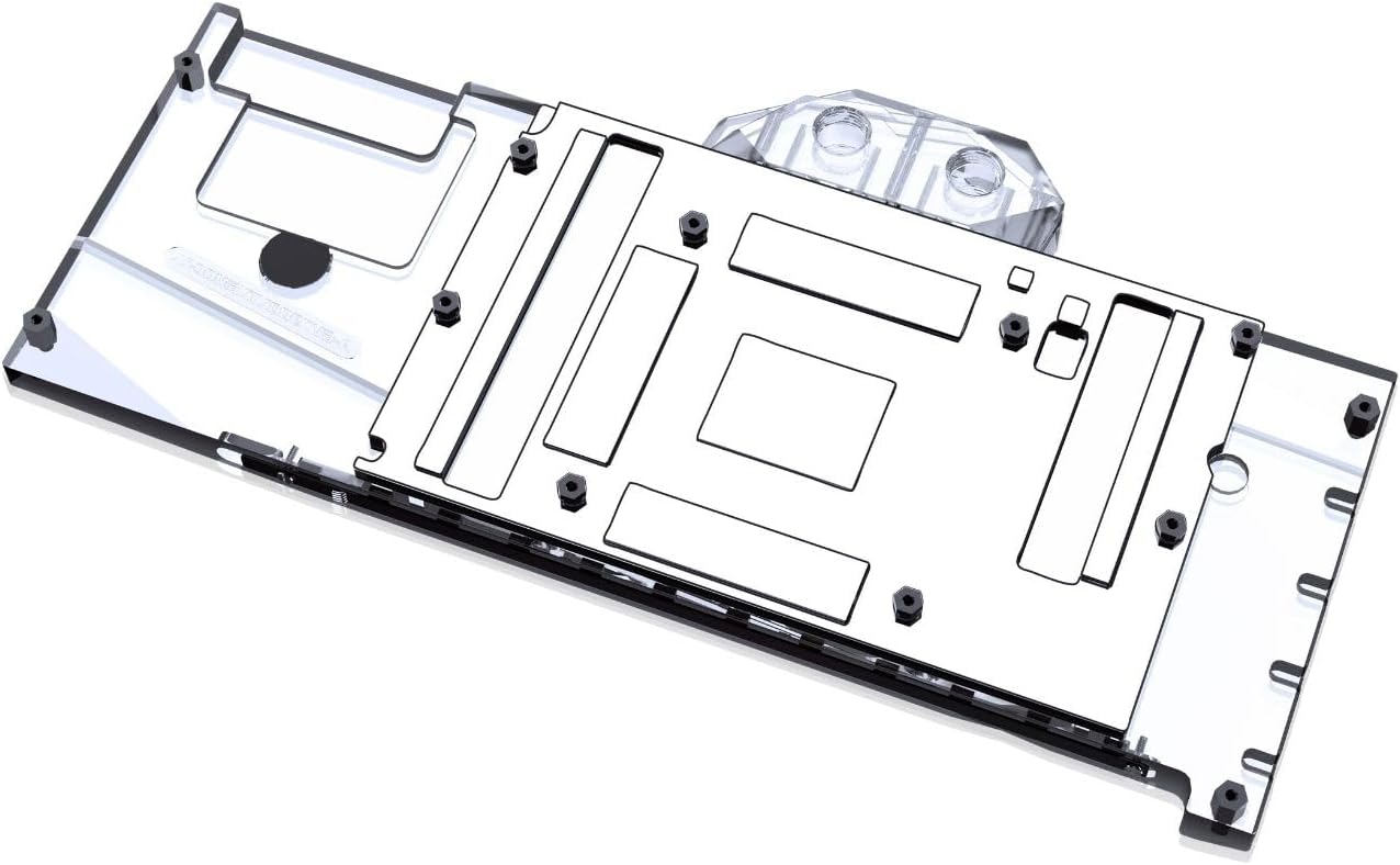 Bykski Full Coverage GPU Water Block and Backplate for GIGABYTE Radeon RX 7900 XTX Gaming OC (A-GV7900XTXGMOC-X)