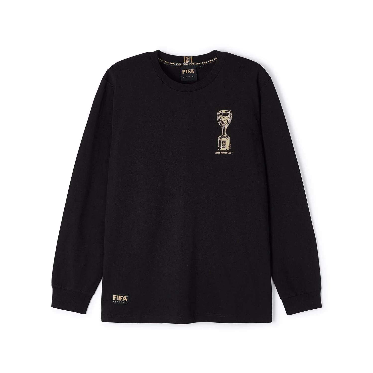FIFA Classics Premium High Build Jules Rimet Trophy Long Sleeve T-Shirt - Unisex