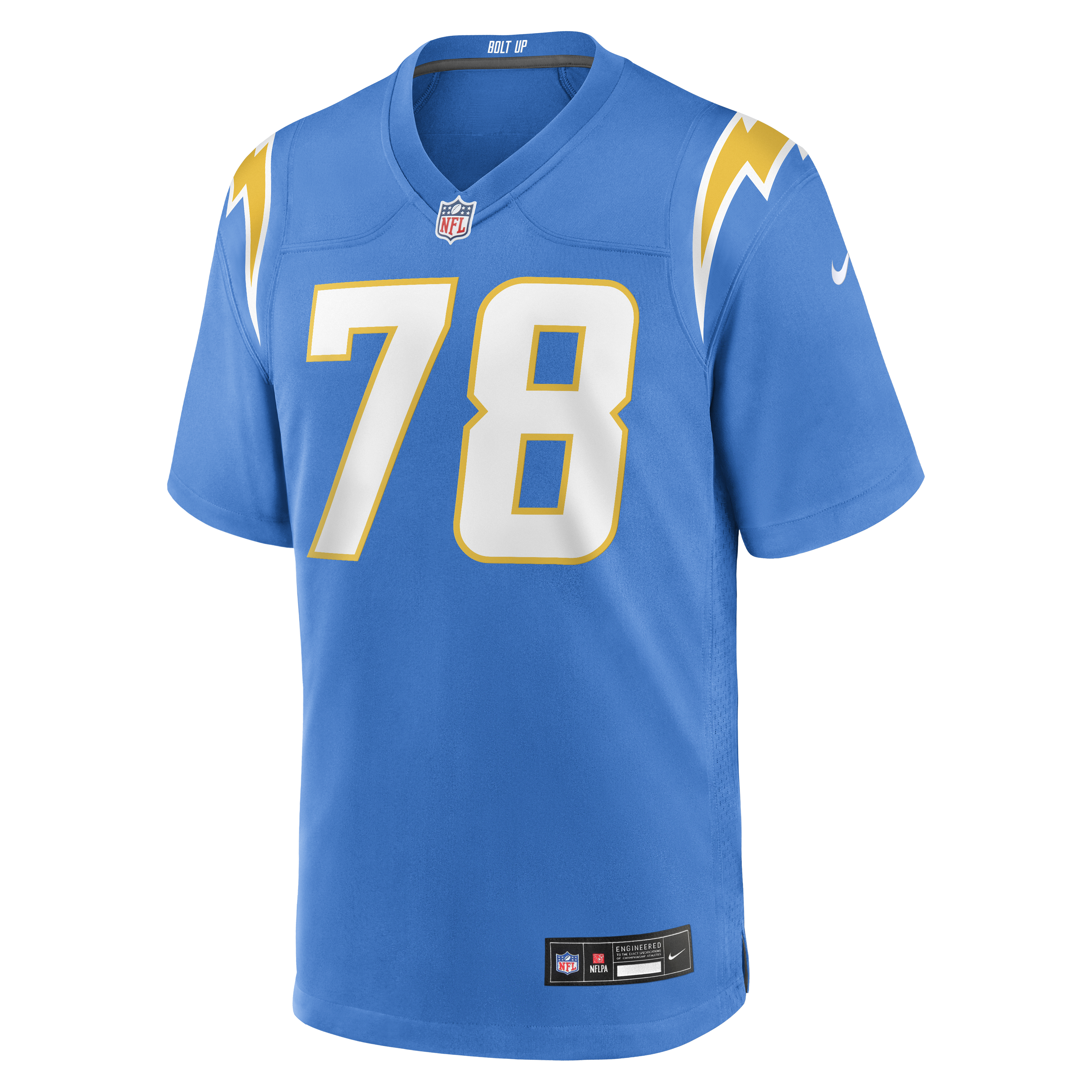 Andre James Los Angeles Chargers Nike Team Game Jersey -  Powder Blue
