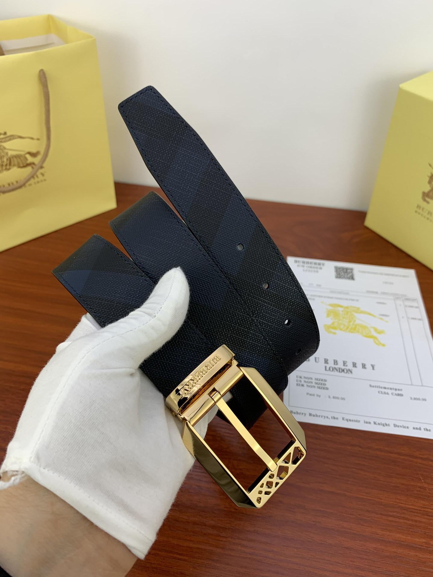 Burberry belt-116