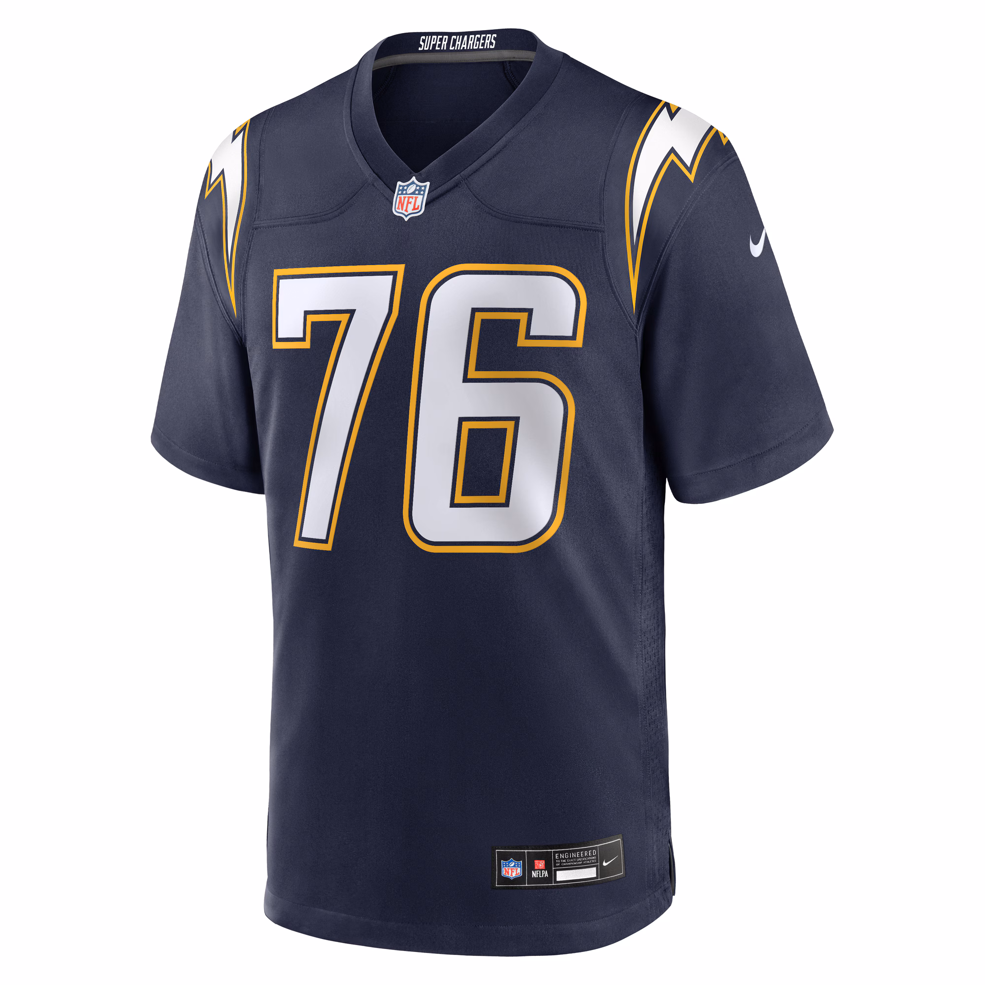 Joe Alt Los Angeles Chargers Nike Alternate Super Chargers Game Player Jersey - Navy