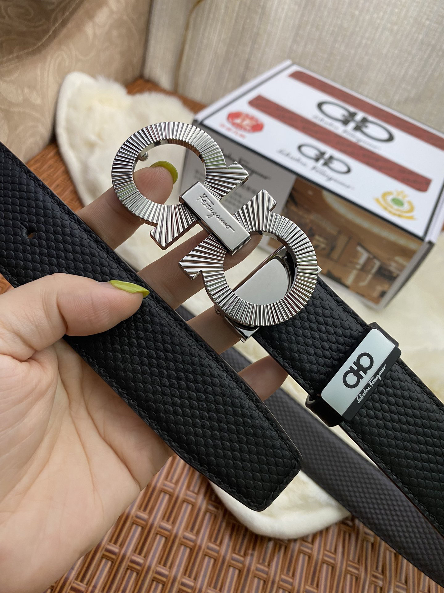 Ferragamo belt-87