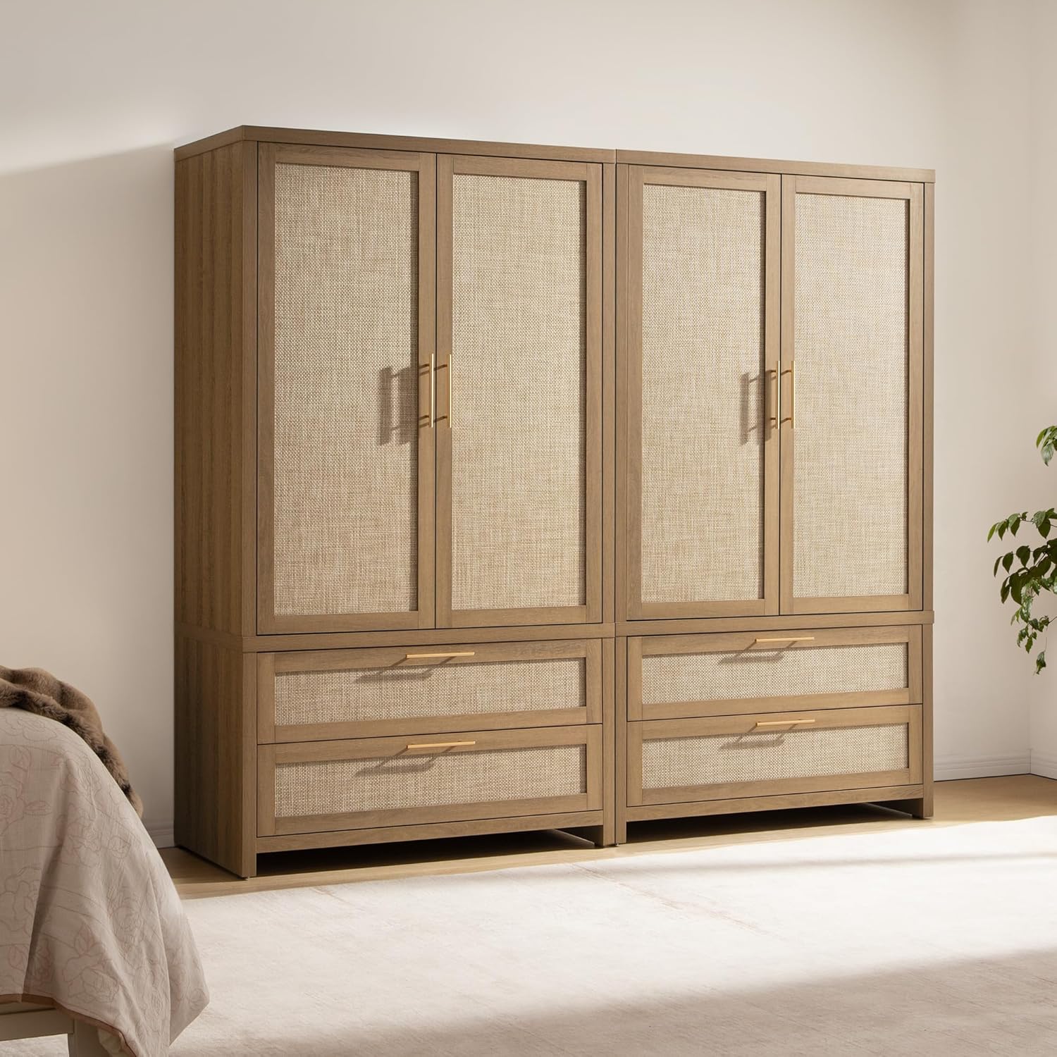 SICOTAS Larger Armoire Wardrobe Closet, 71