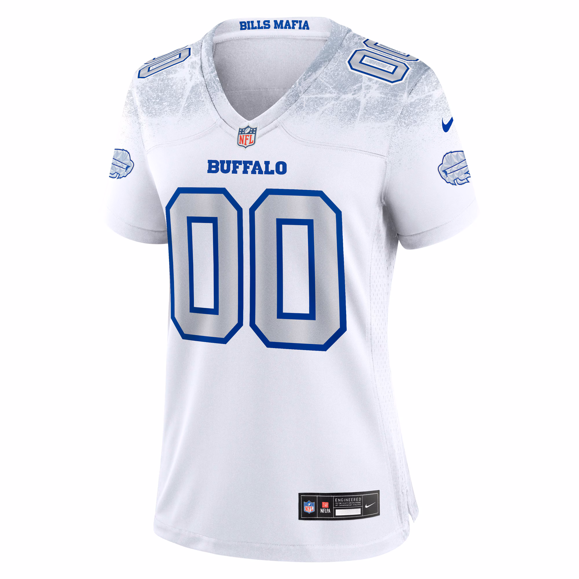 Buffalo Bills Nike Women's 2025 Rivalries Collection Custom Game Jersey - White