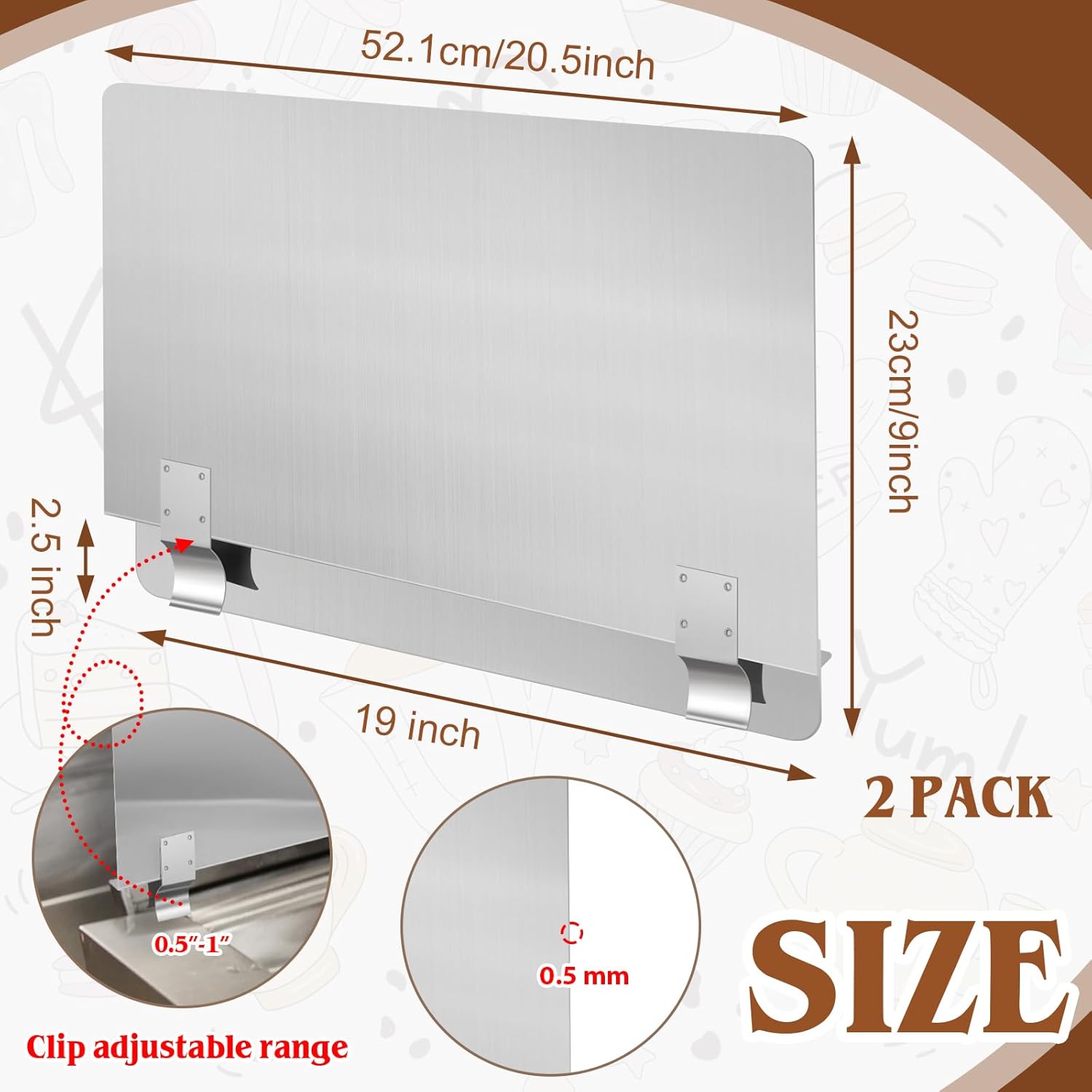 Ferraycle 2 Pack 20-1/2