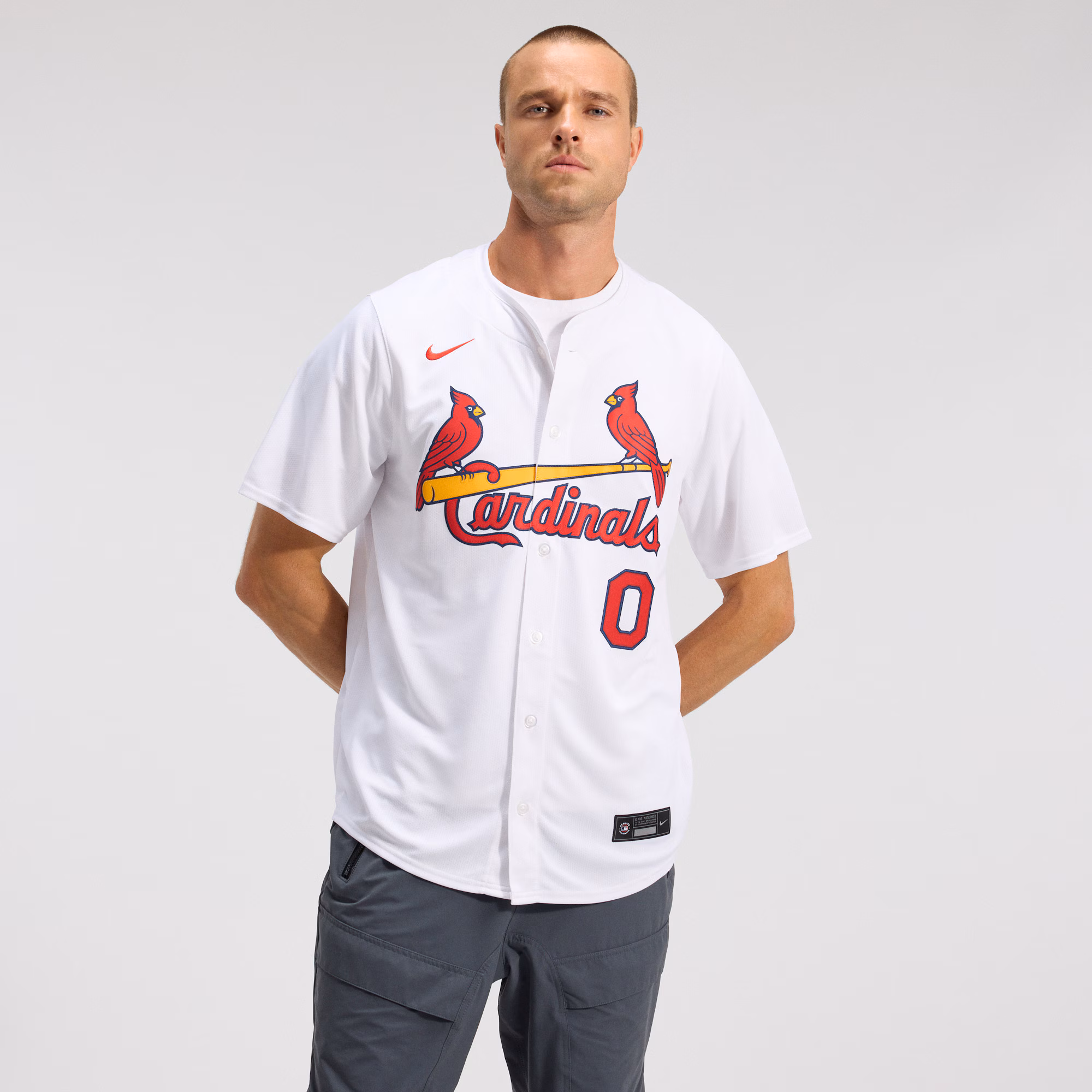 Masyn Winn St. Louis Cardinals Nike Home Limited Jersey - White