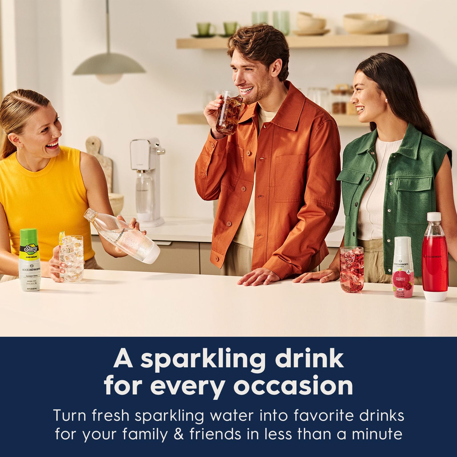 SODASTREAM Terra Sparkling Water Maker Bundle - Black Edition