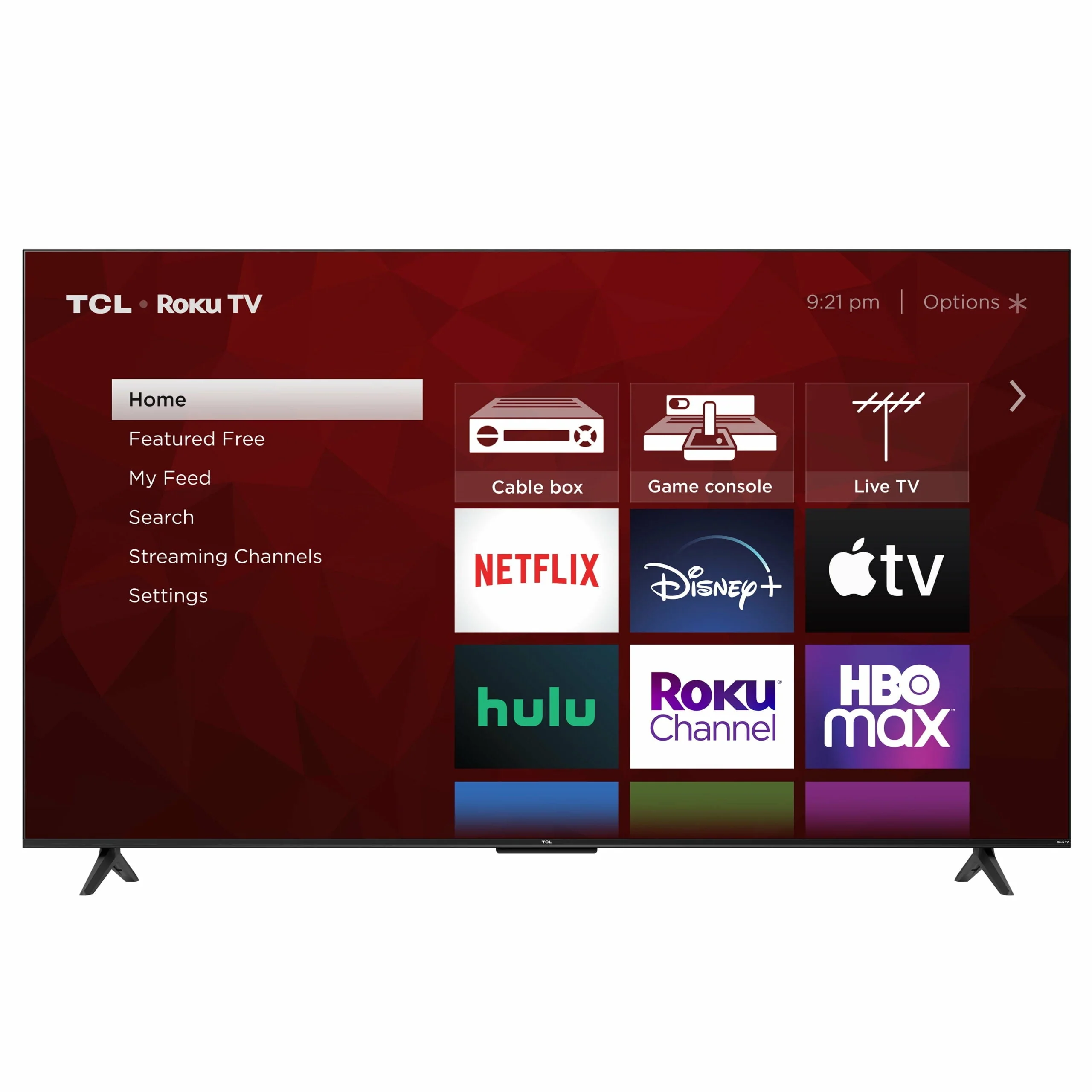 TCL 55′′ 4K UHD HDR Smart TV with Roku, 4-Series, Voice Control, and 4 HDMI Inputs