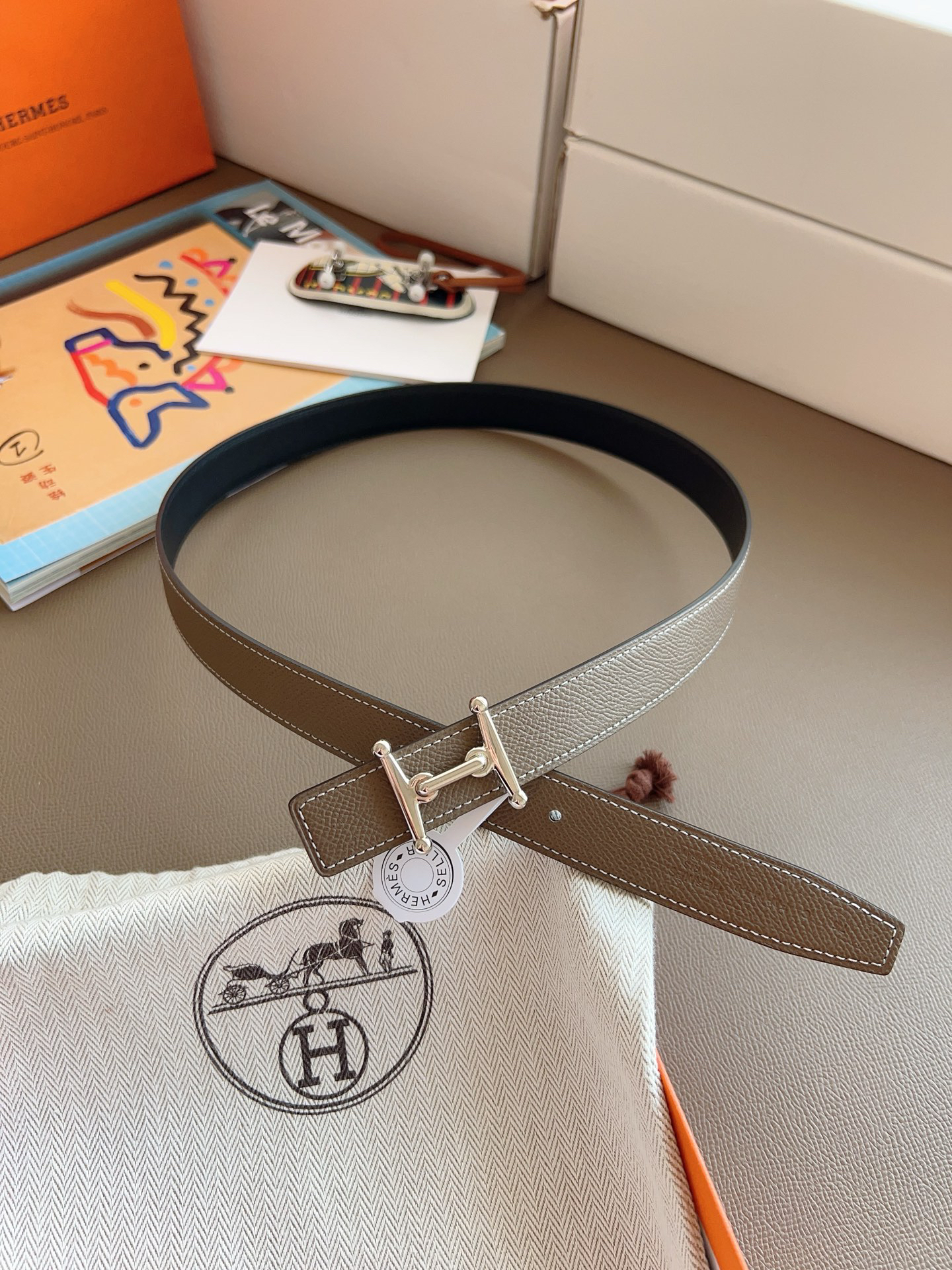 Hermes belt-123