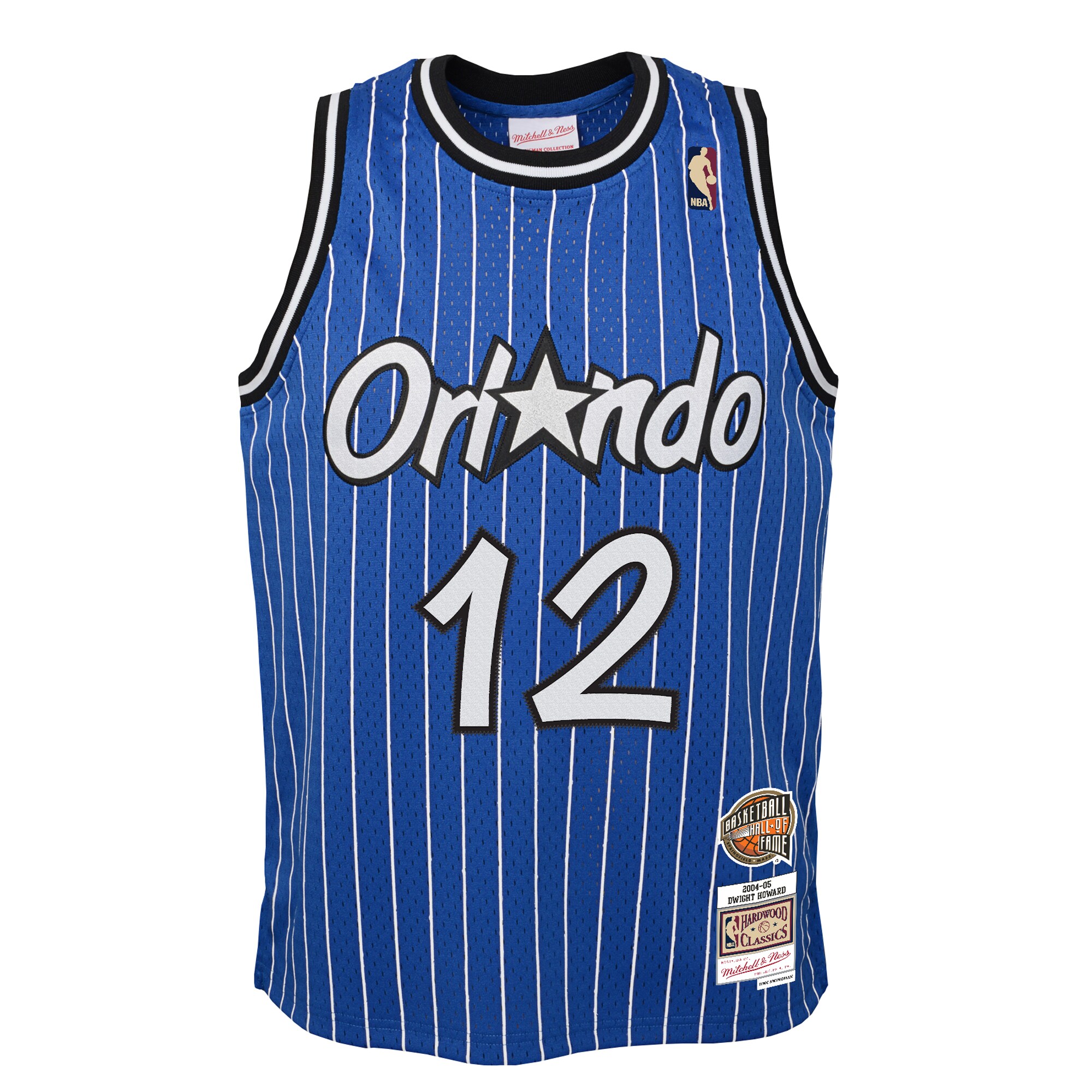 Dwight Howard Orlando Magic Mitchell & Ness Youth 2004/05 Hardwood Classics Swingman Jersey - Blue