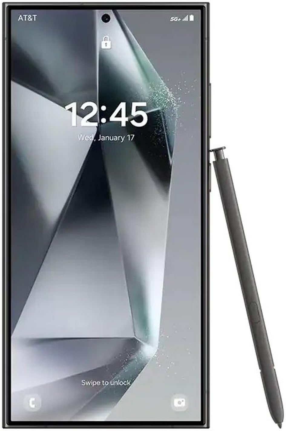 Samsung Galaxy S24 Ultra 5G, 512GB, Titanium Black - Unlocked (Renewed)