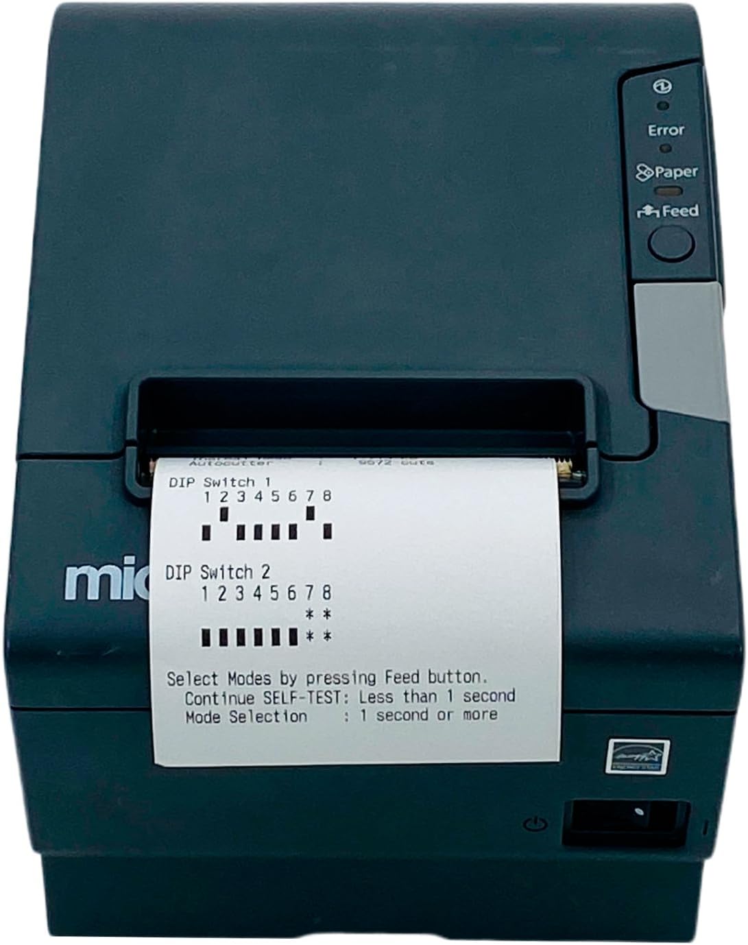 Tekswamp Micros TM-T88V M244A Compact POS Thermal Receipt Printer IDN USB (Renewed)