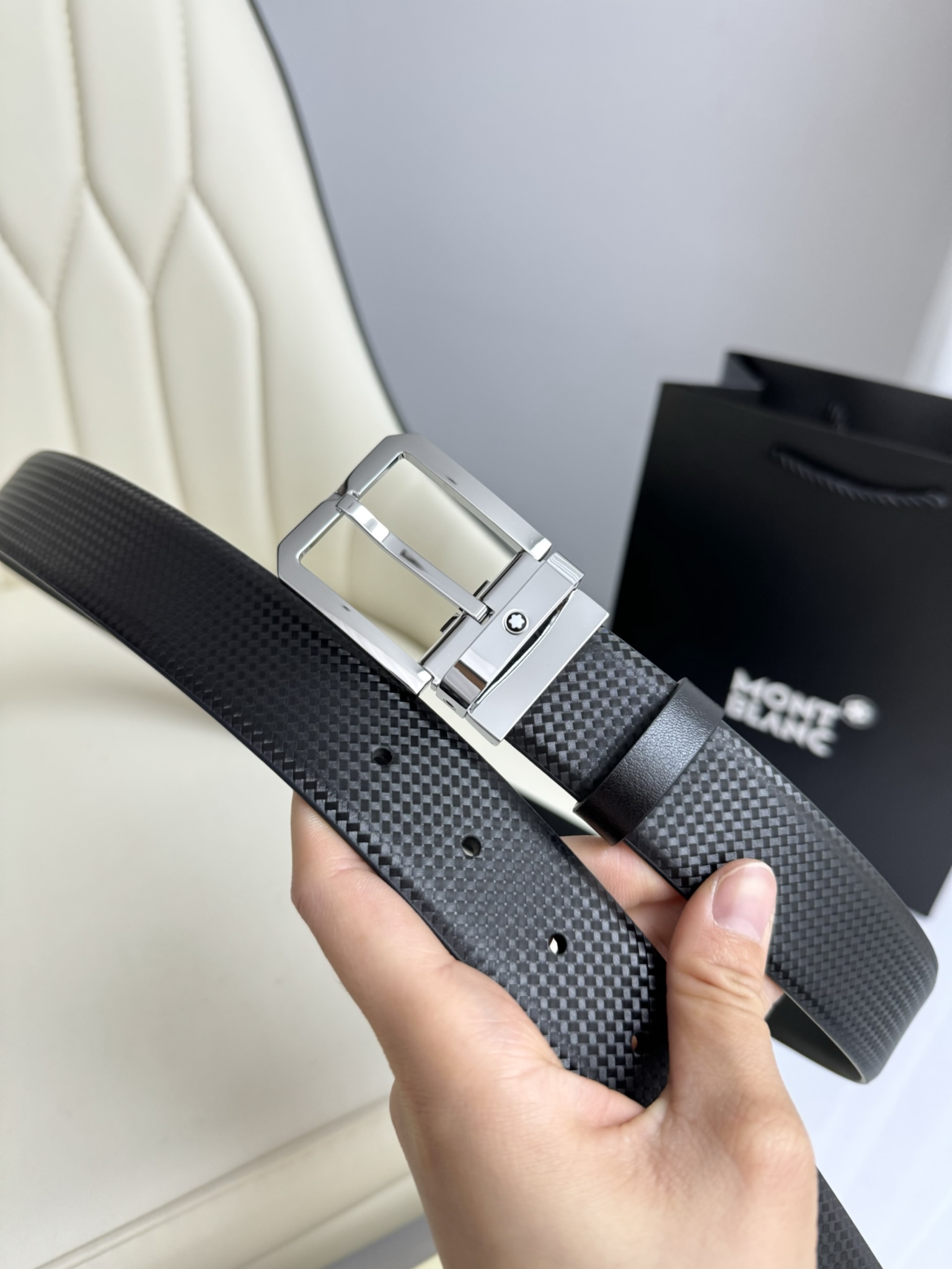 Montblanc belt-78