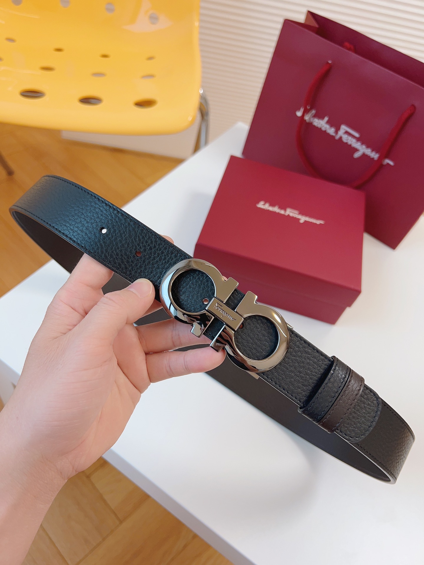 Ferragamo belt-130