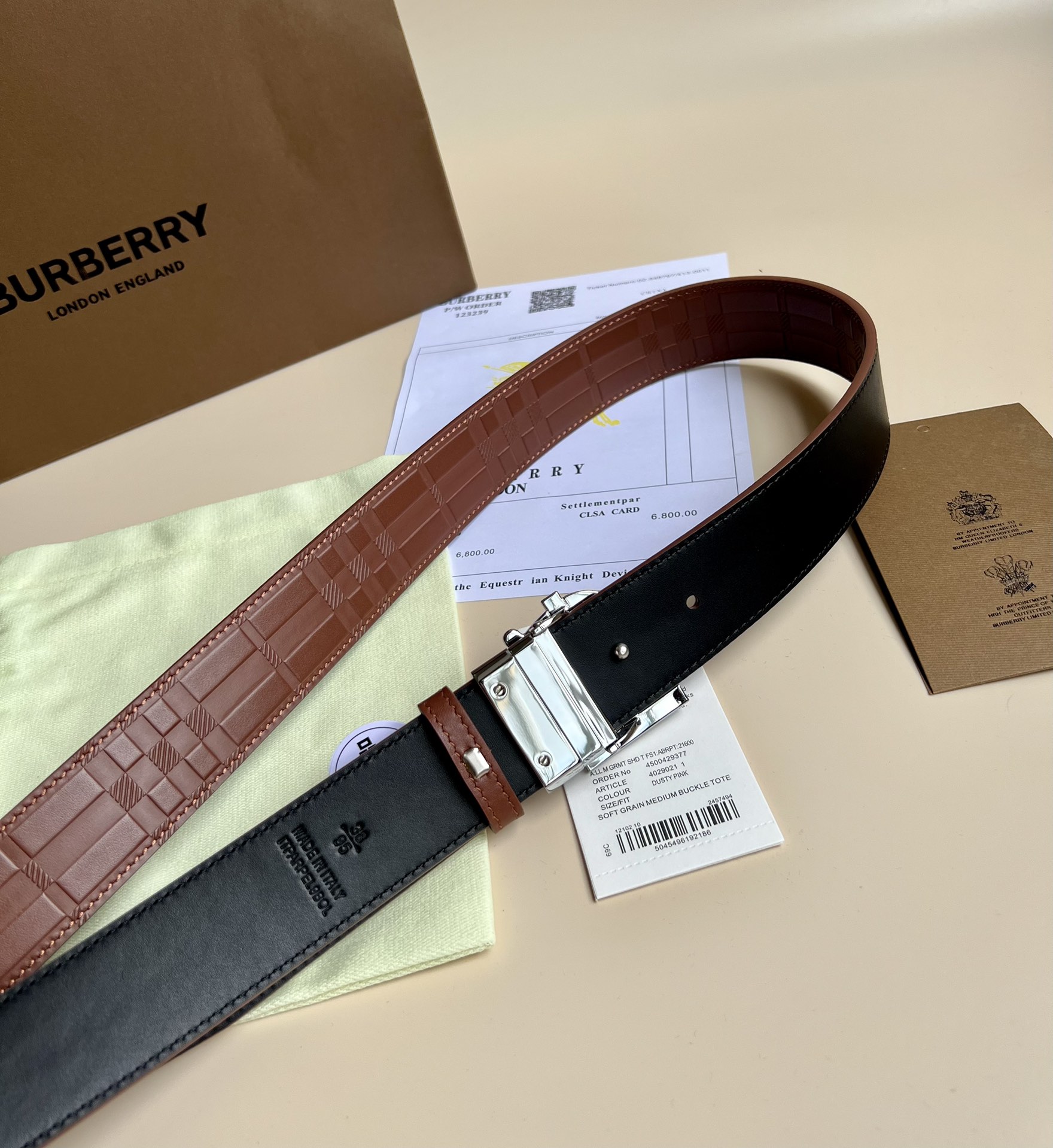 Burberry belt-13