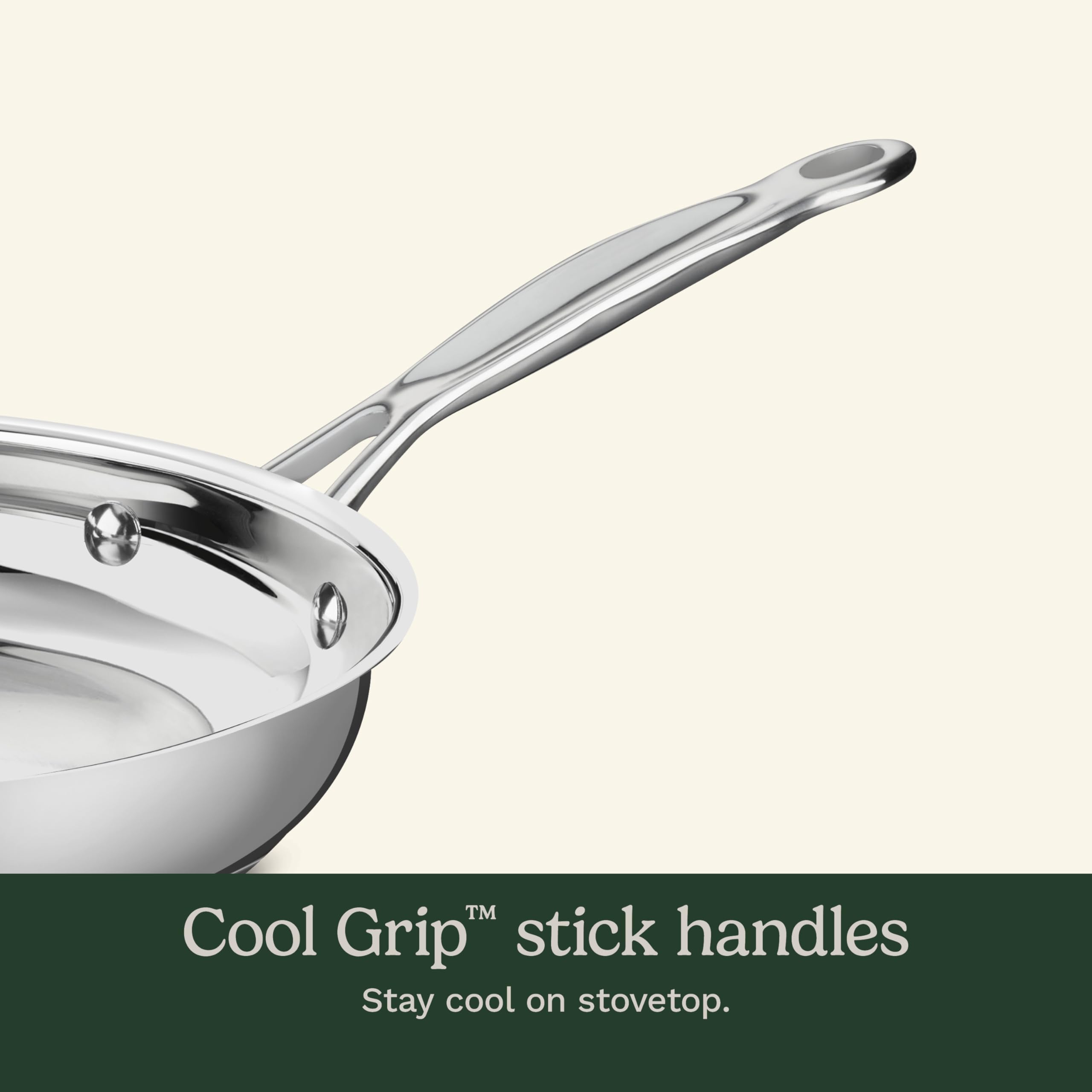 CUISINART 17-Piece Stainless Steel Cookware Set - Classic Collection