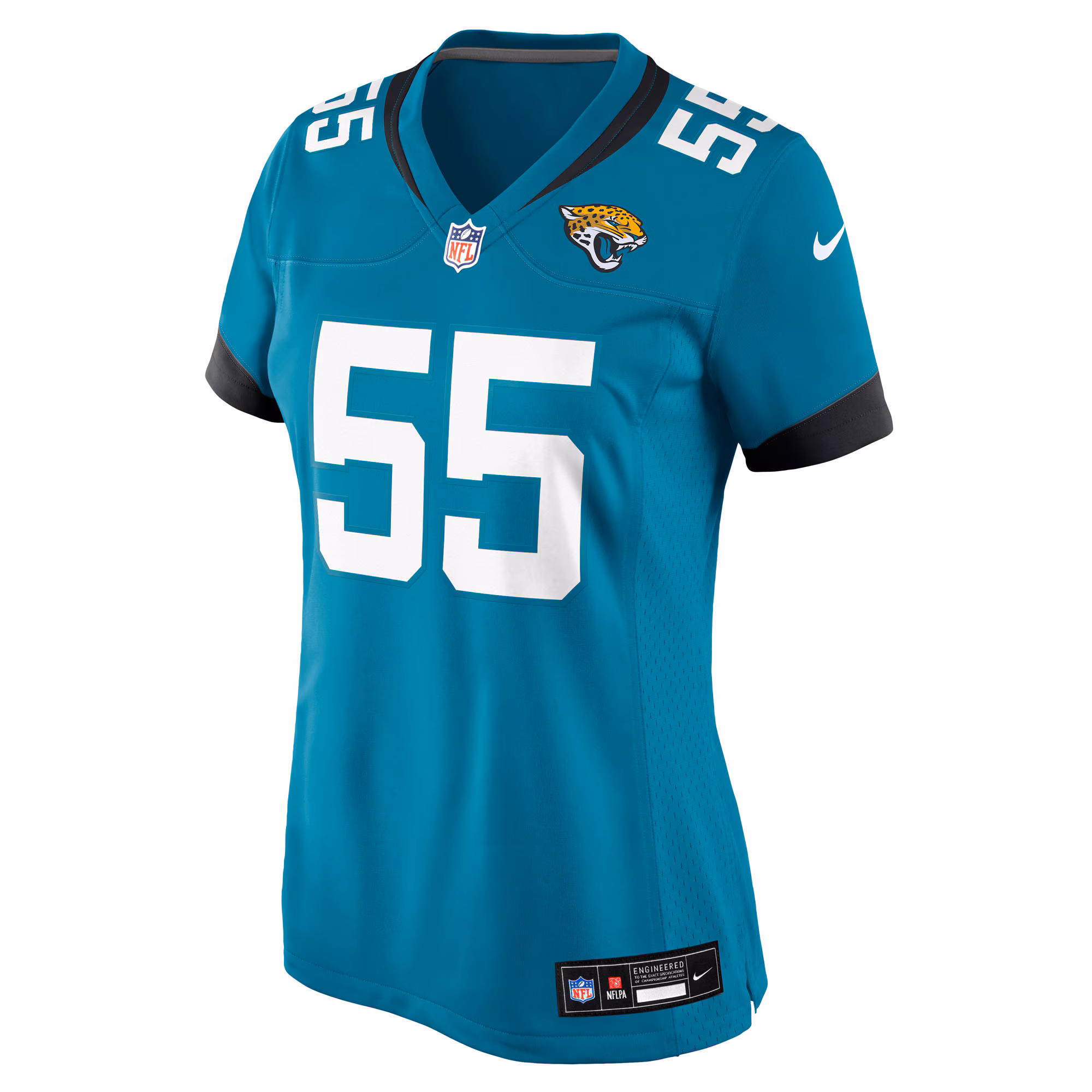Chuma Edoga Jacksonville Jaguars Nike Women's Team Game Jersey -  Teal