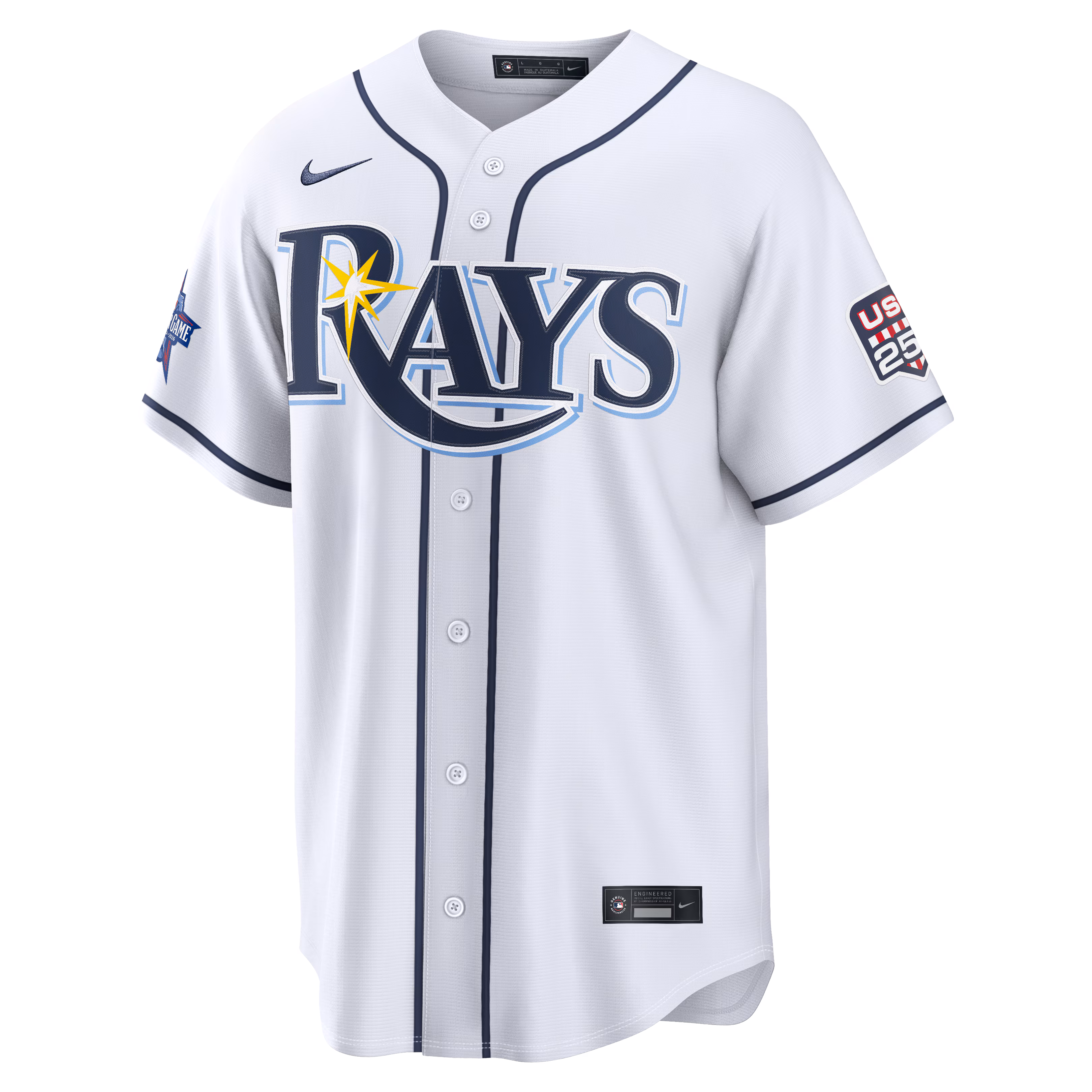 2026 All-Star Edition Stars & Stripes Tampa Bay Rays  Nike White Stadium Pick-A-Player Jersey