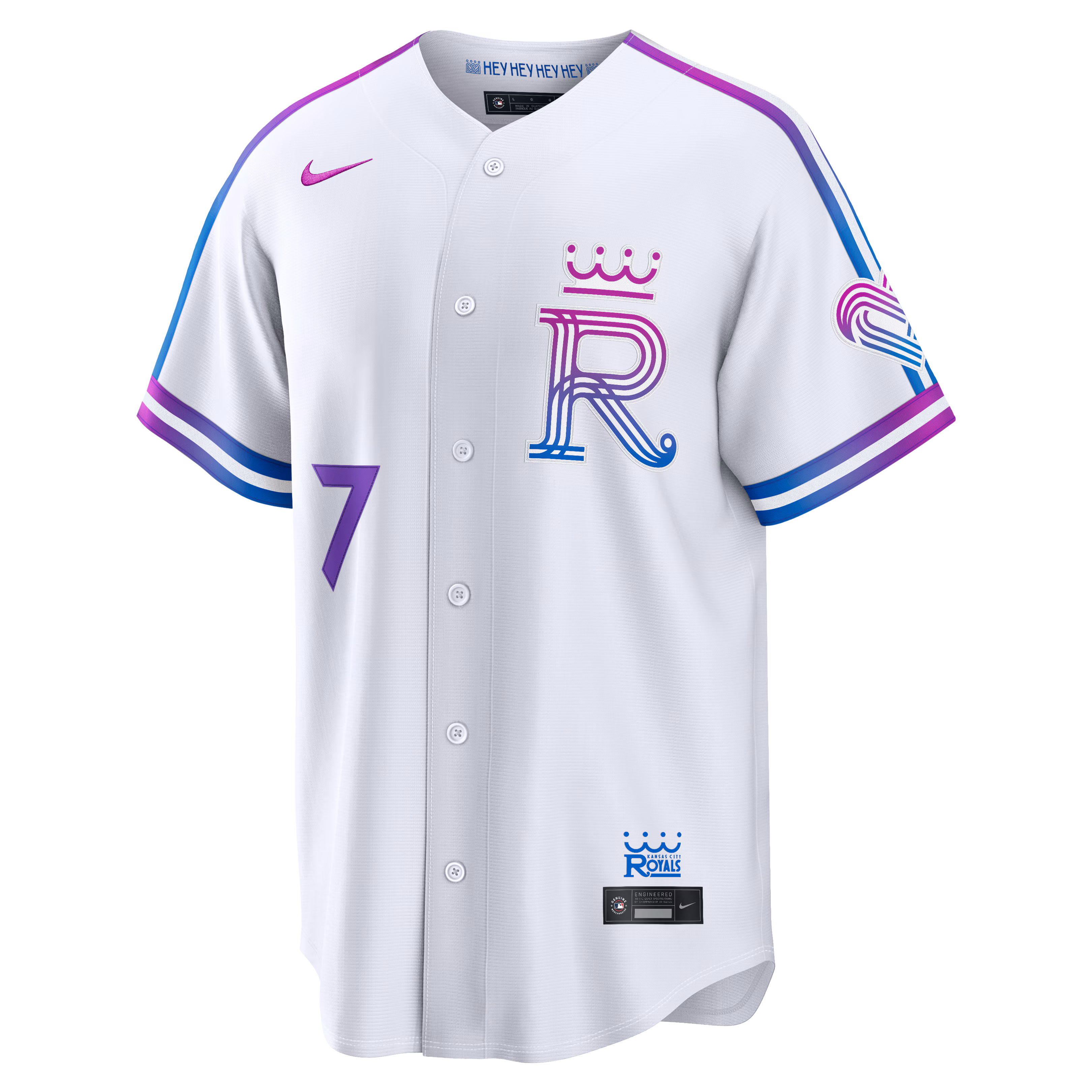 Bobby Witt Jr. Kansas City Royals Nike 2026 City Connect Stadium Jersey - White