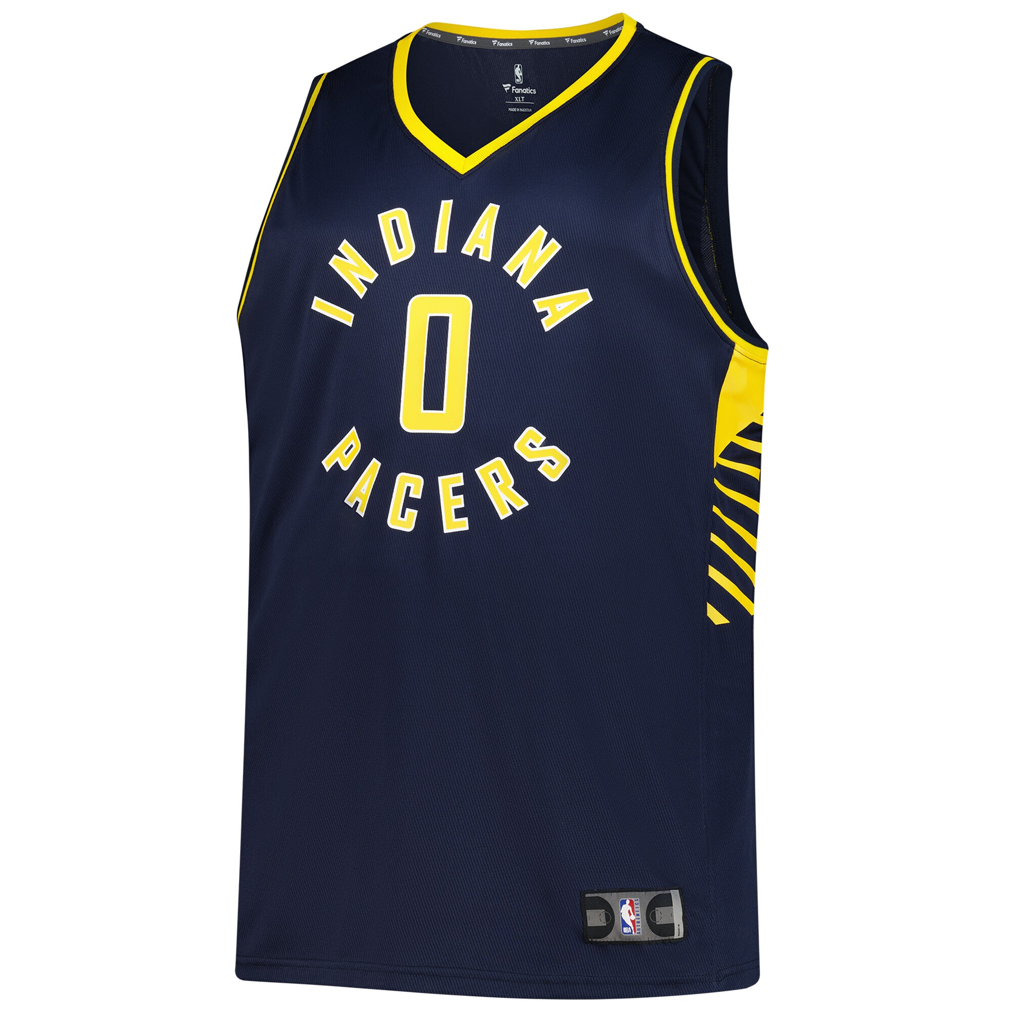 Tyrese Haliburton Indiana Pacers Fanatics Big & Tall Fast Break Jersey - Icon Edition - Navy