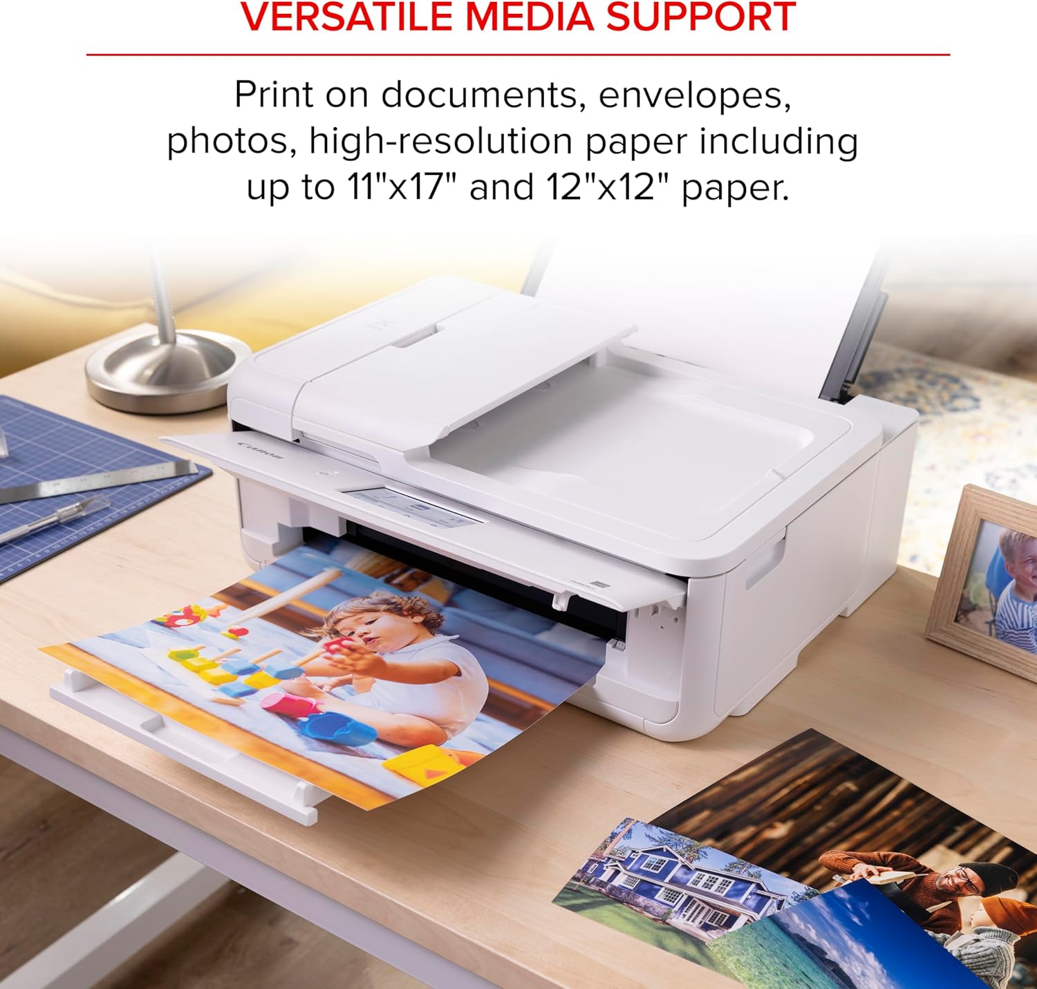 Canon PIXMA TS9521Ca – Wireless Home All-in-One Inkjet Printer