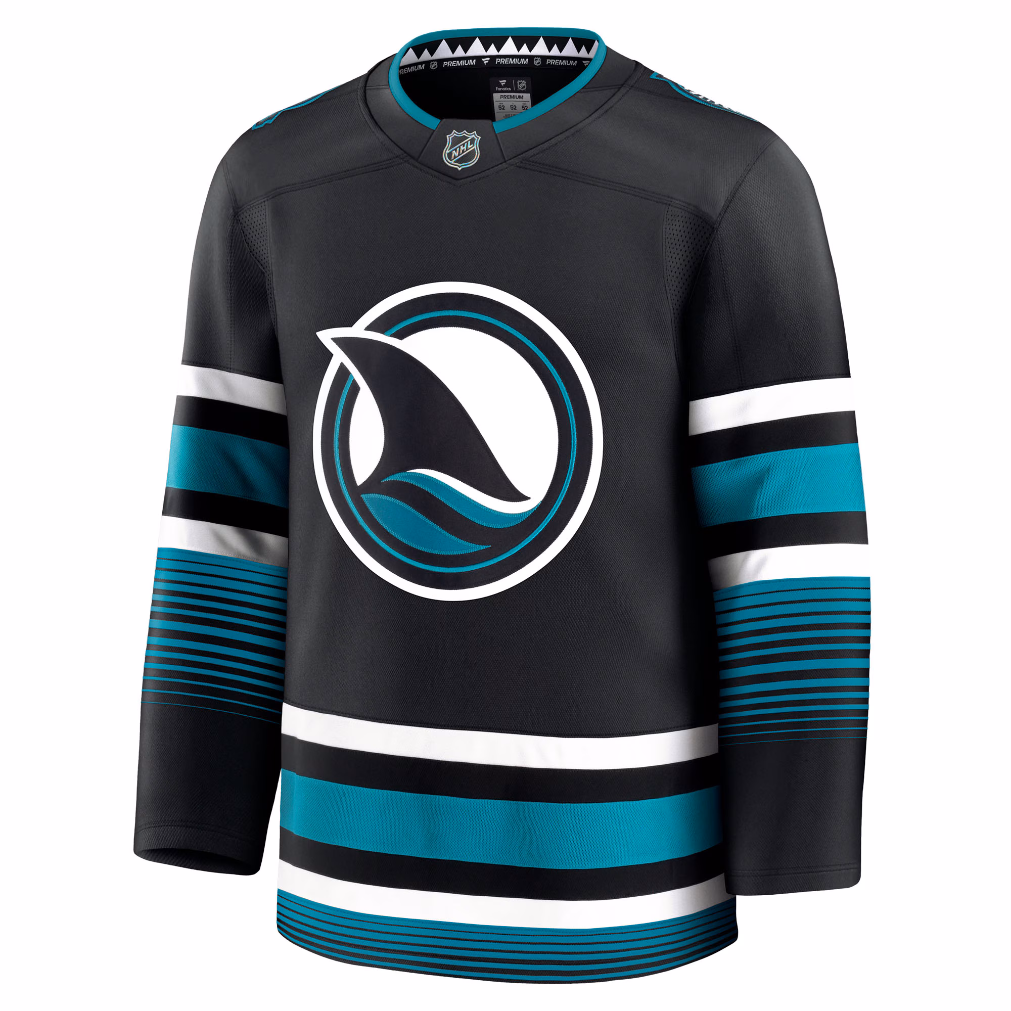 San Jose Sharks Fanatics Alternate Premium Jersey - Black