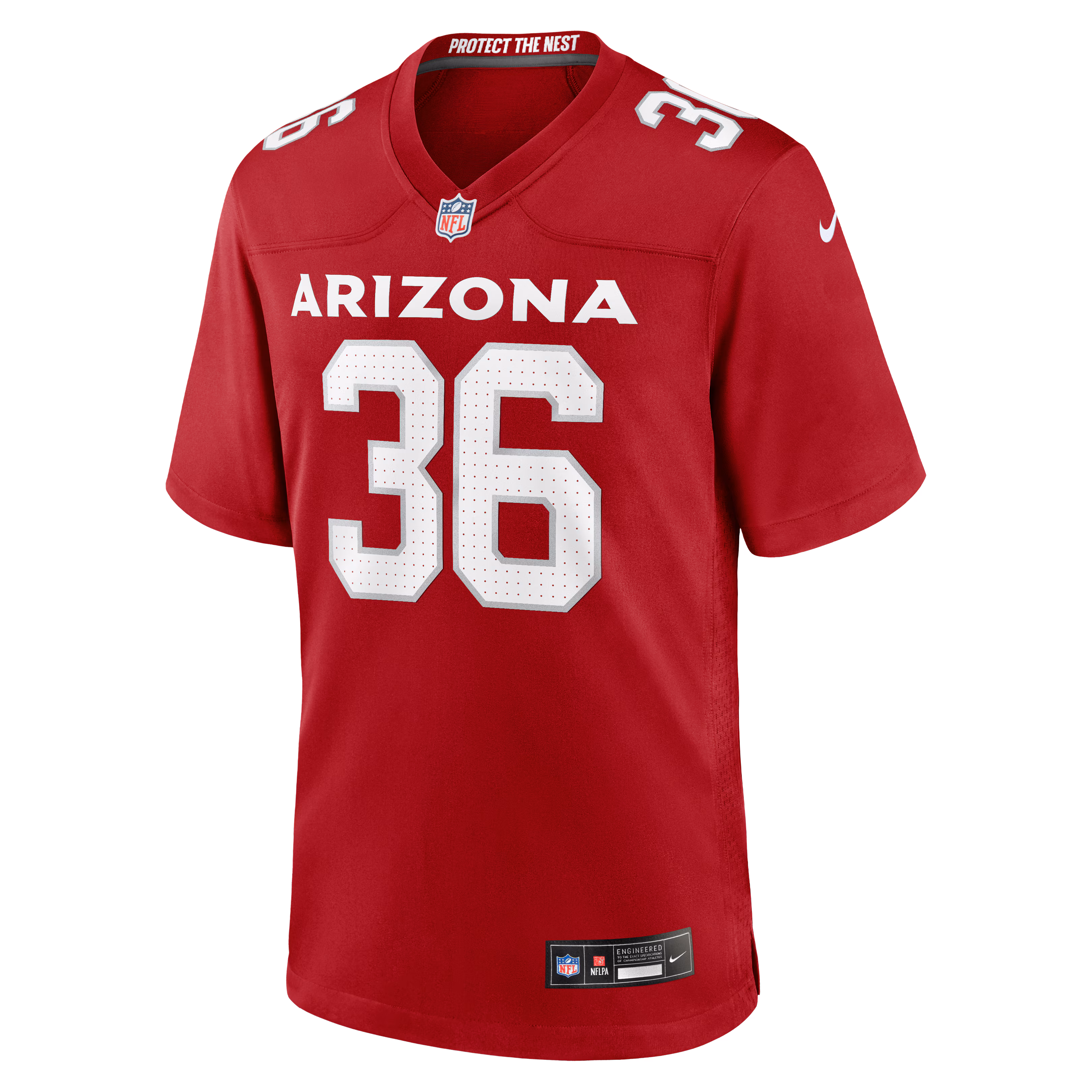 Kitan Crawford Arizona Cardinals Nike Team Game Jersey -  Cardinal
