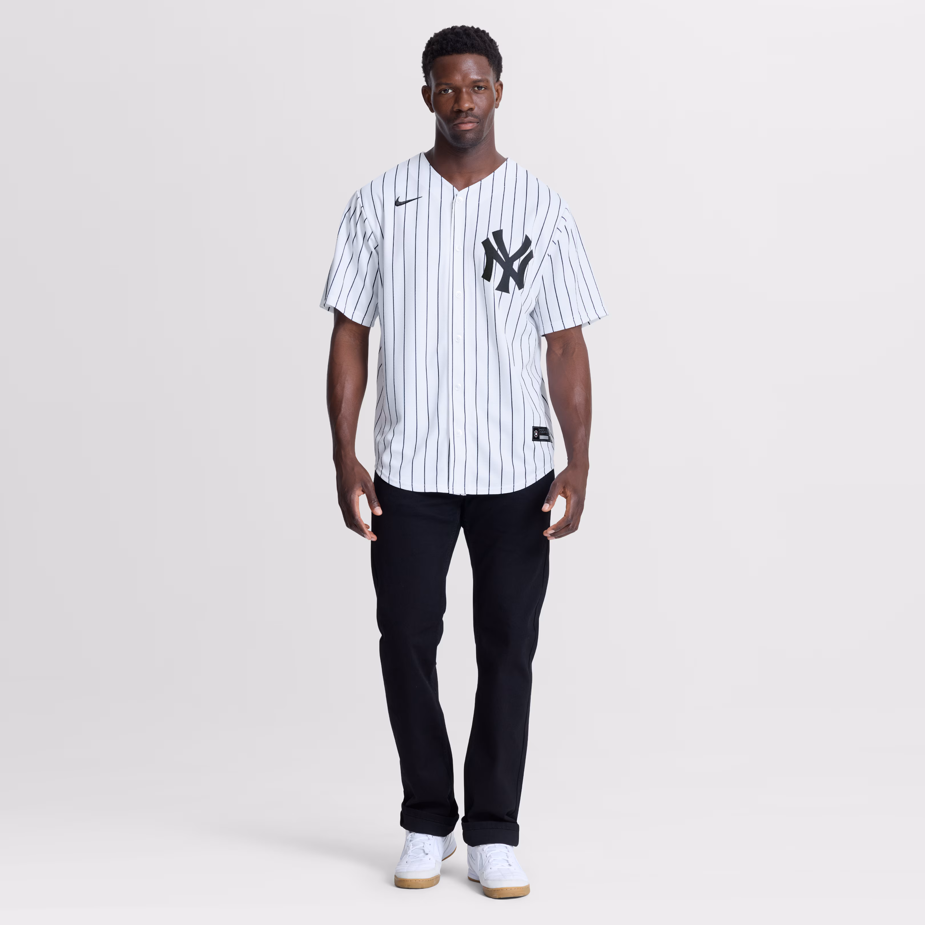 Spencer Jones New York Yankees Nike Home Replica Jersey - White