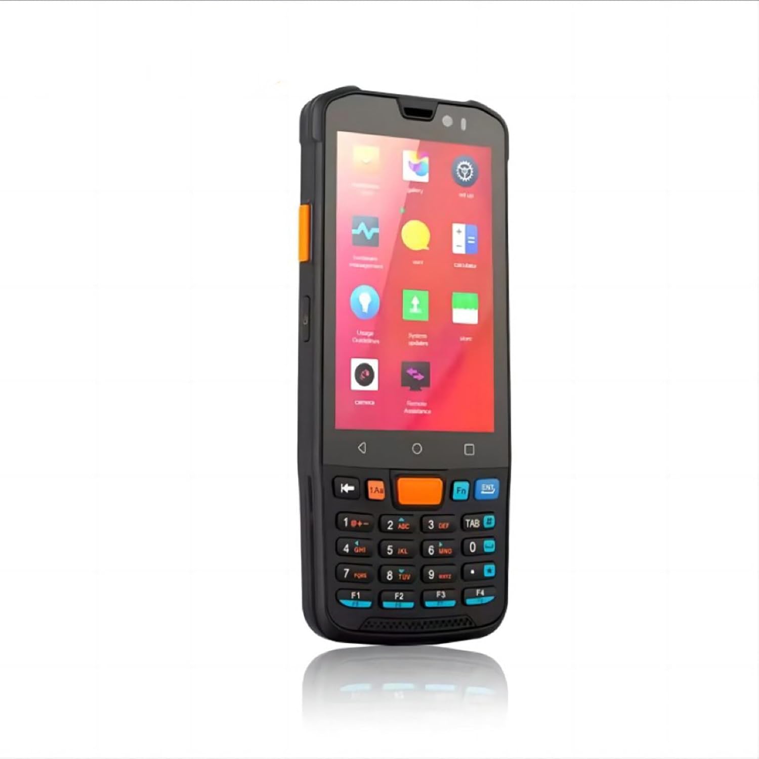 Handheld PDA Scanner, 4 Inch, 4GB 64GB ROM, 11 4G Full Netcom Barcode Scanner with 1D 2D NFC, 5MP 13MP Camera, 5.0, for Warehouse Inventory