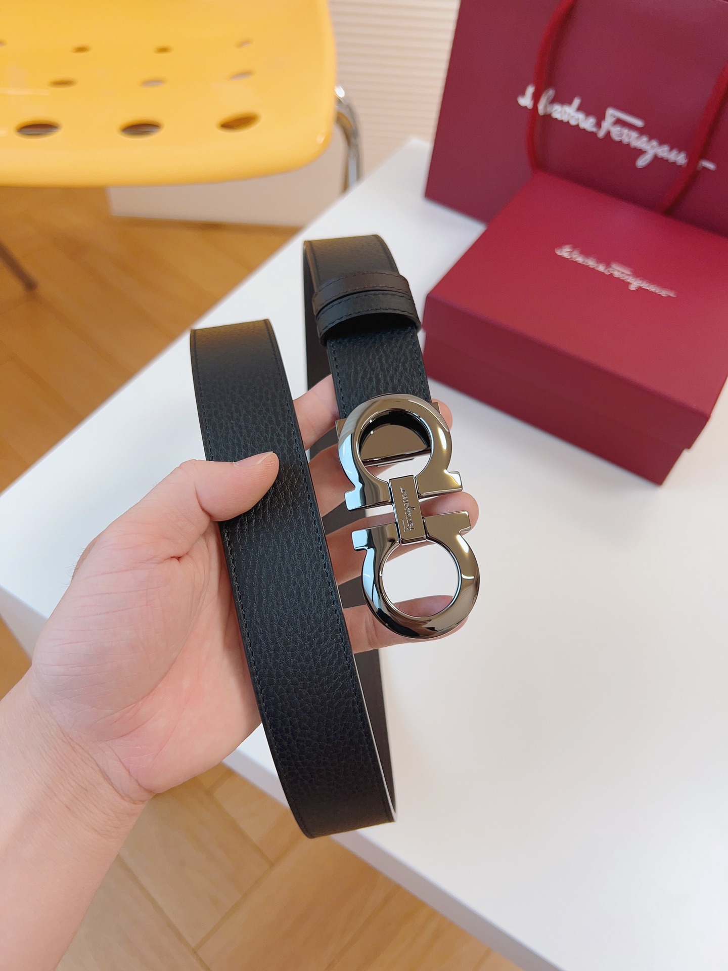 Ferragamo belt-130